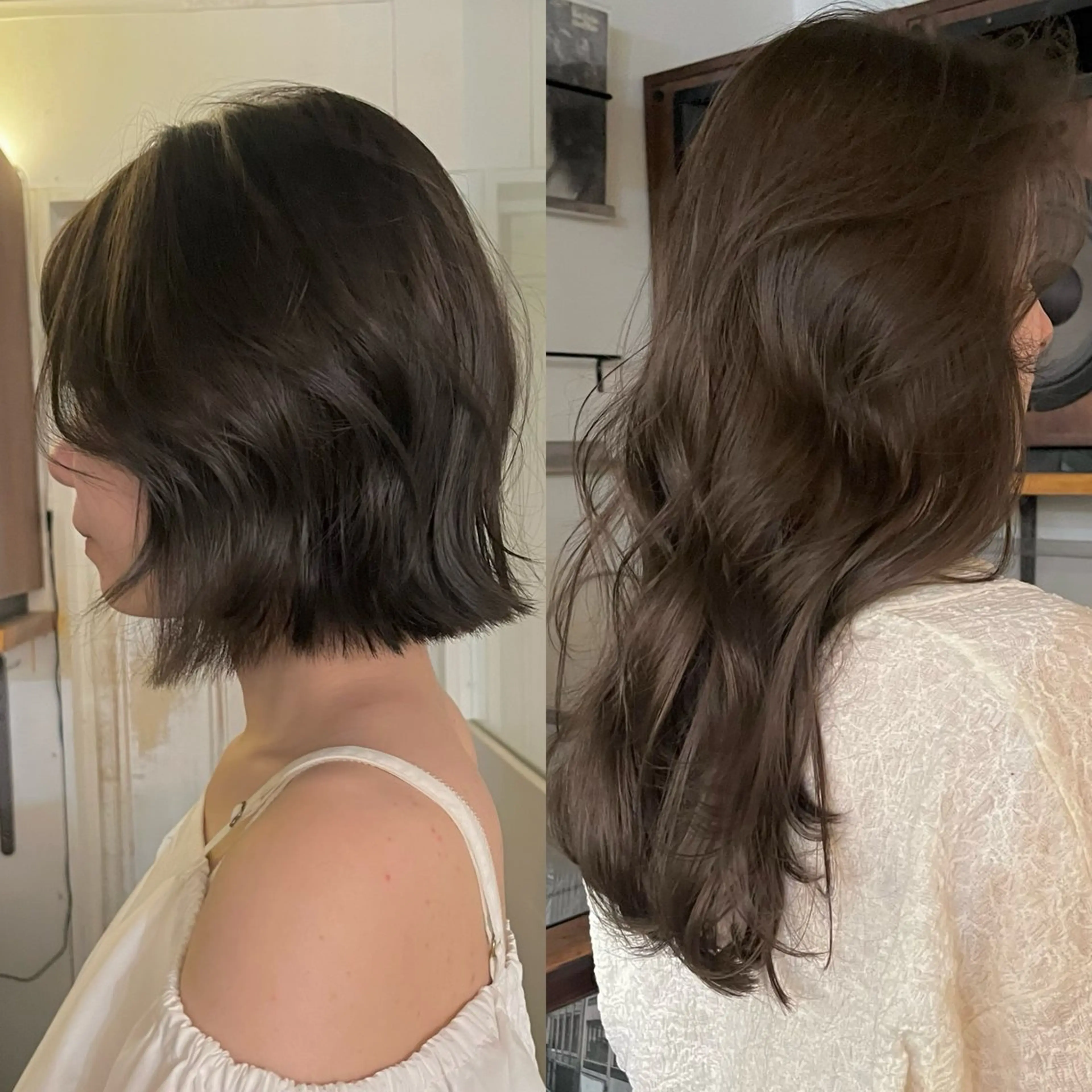 ミディアム ヘアカラー ブリーチなし/透明感 /ショート/大世のヘアスタイル