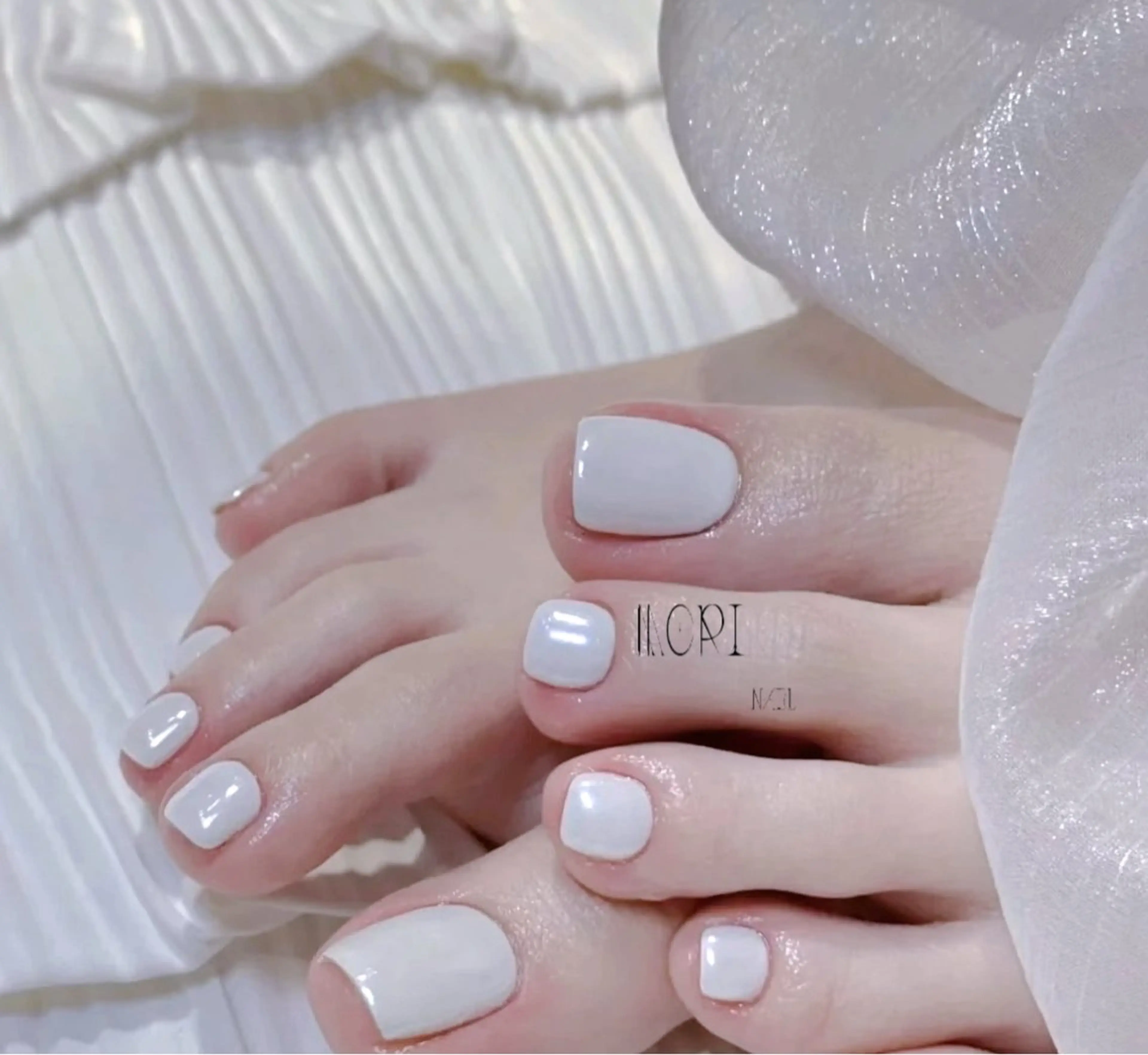 ネイル ハンドネイル フットネイル 森 ネイルサロンのネイルデザイン