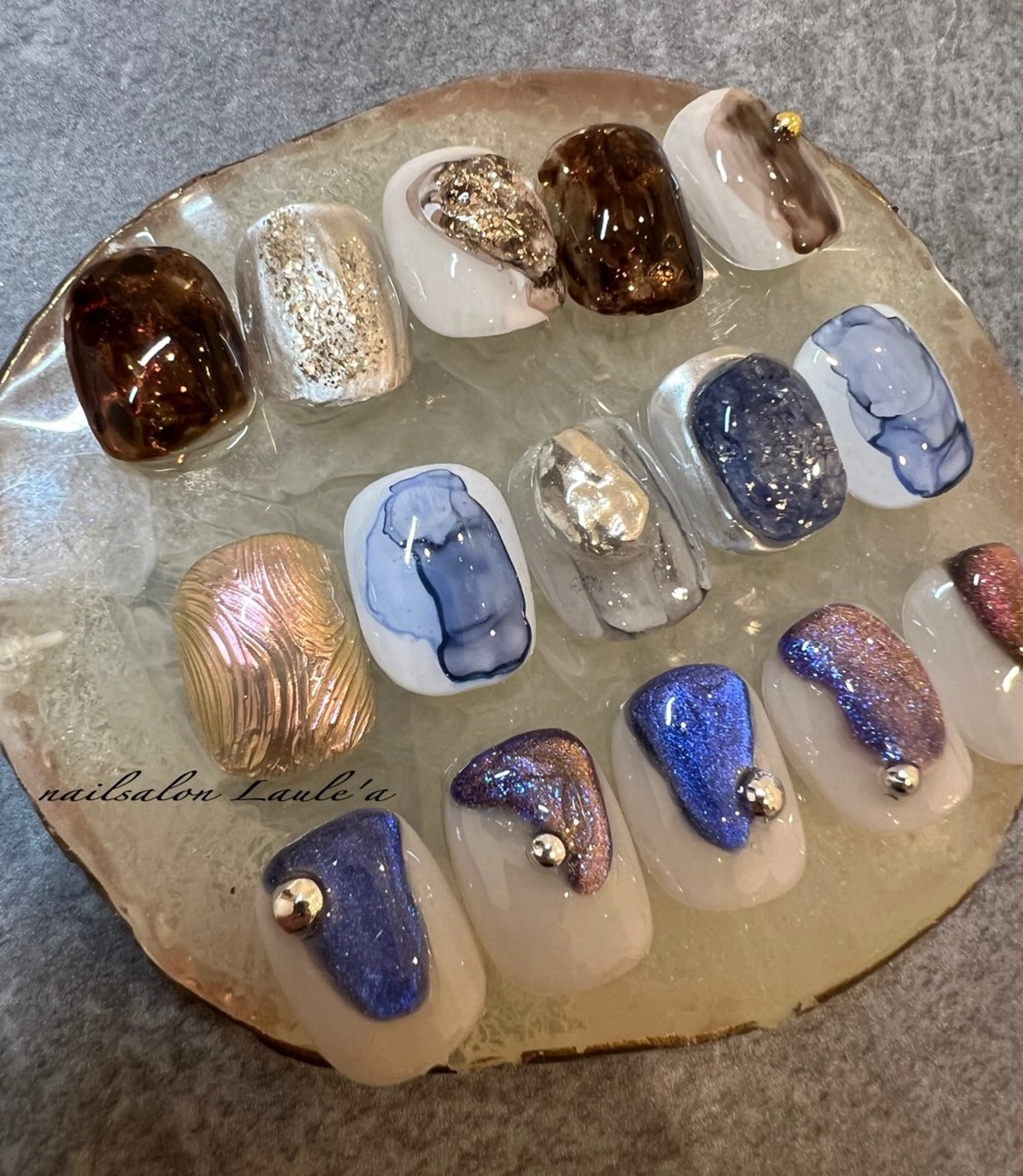 ネイル ハンドネイル nailsalon Laule'aのネイルデザイン