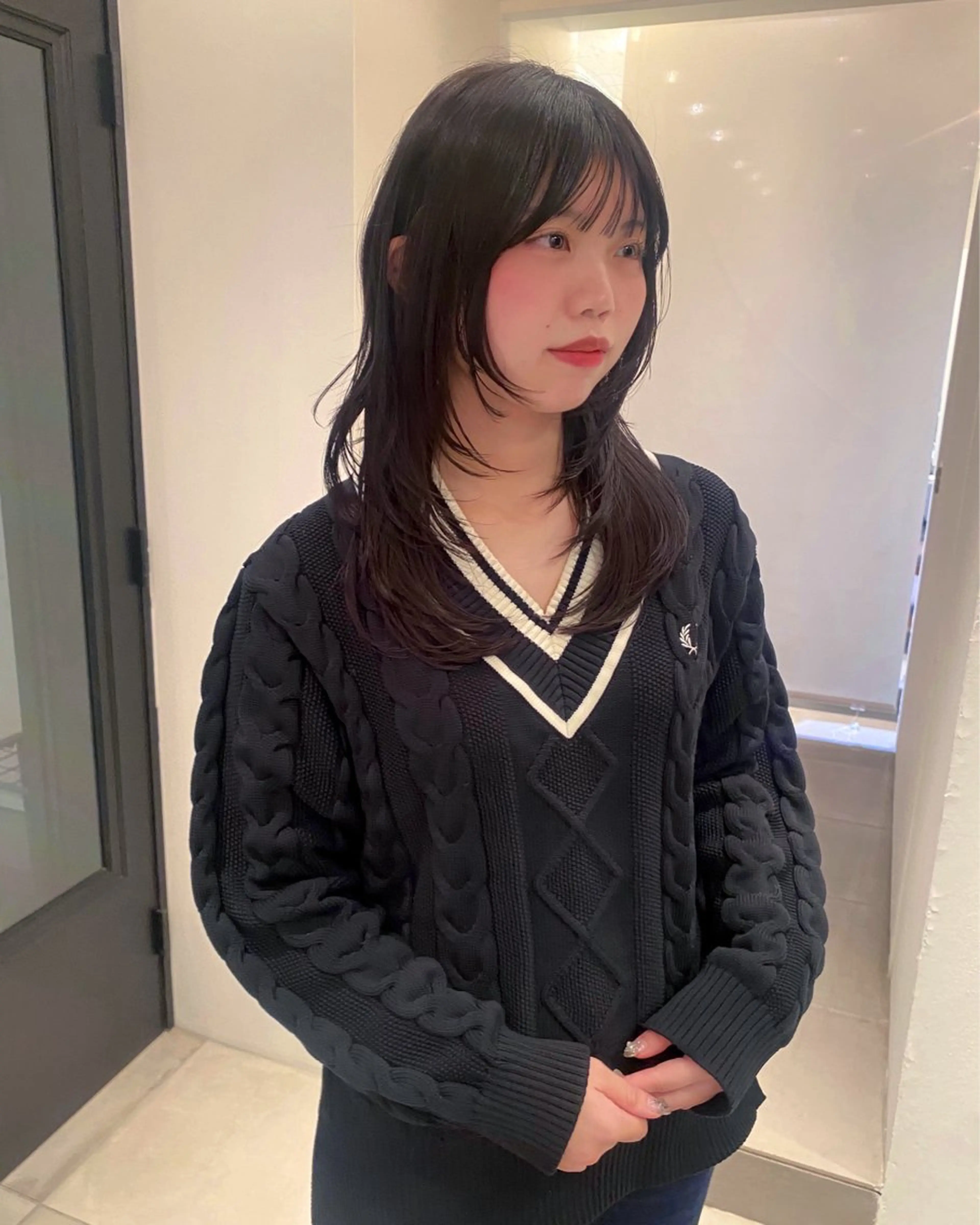 セミロング カラー riria/ボブ /ブラウンカラー🎀のヘアスタイル