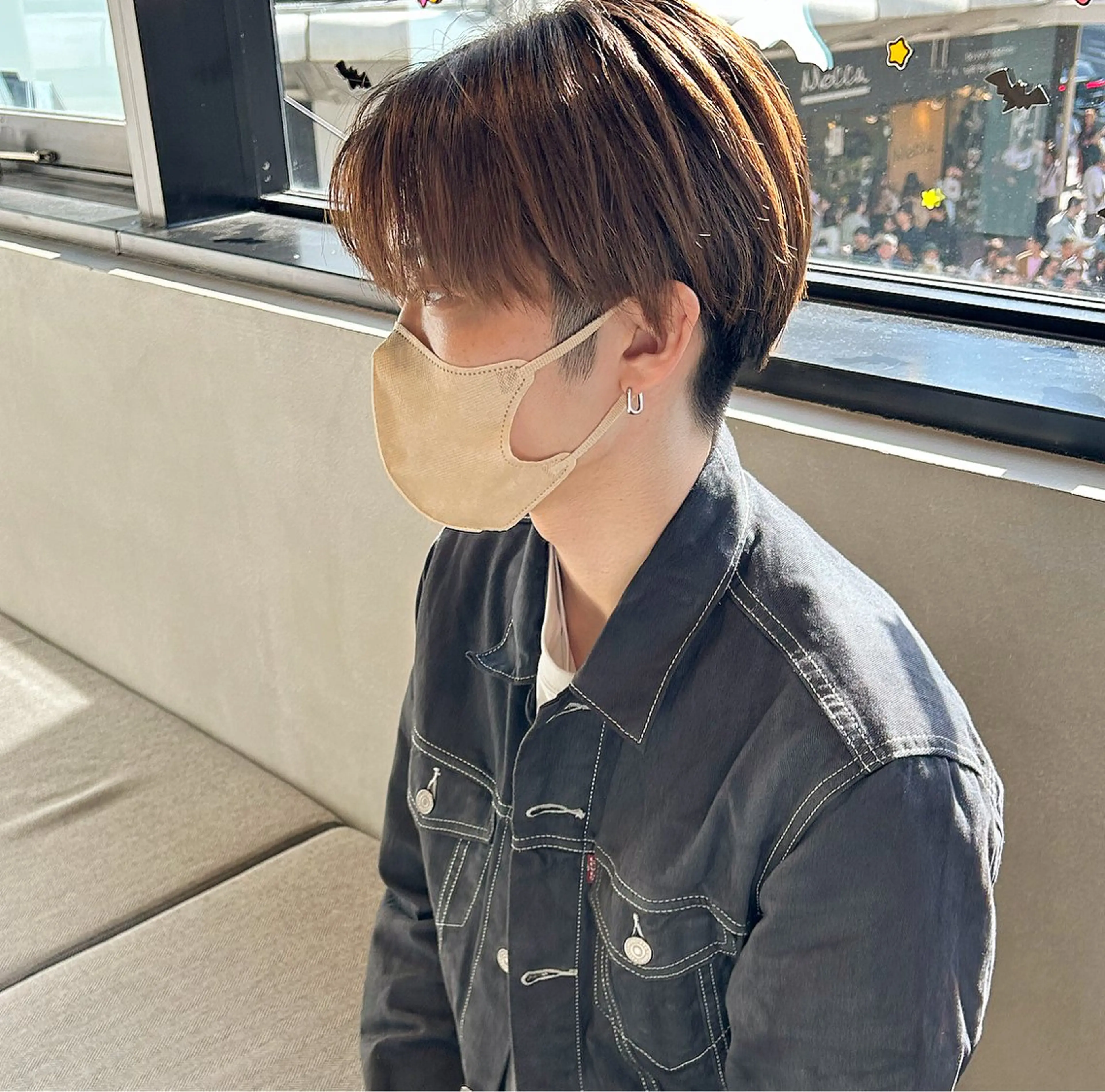 ショート カラー メンズ 松元 未有のマツエク・マツパデザイン