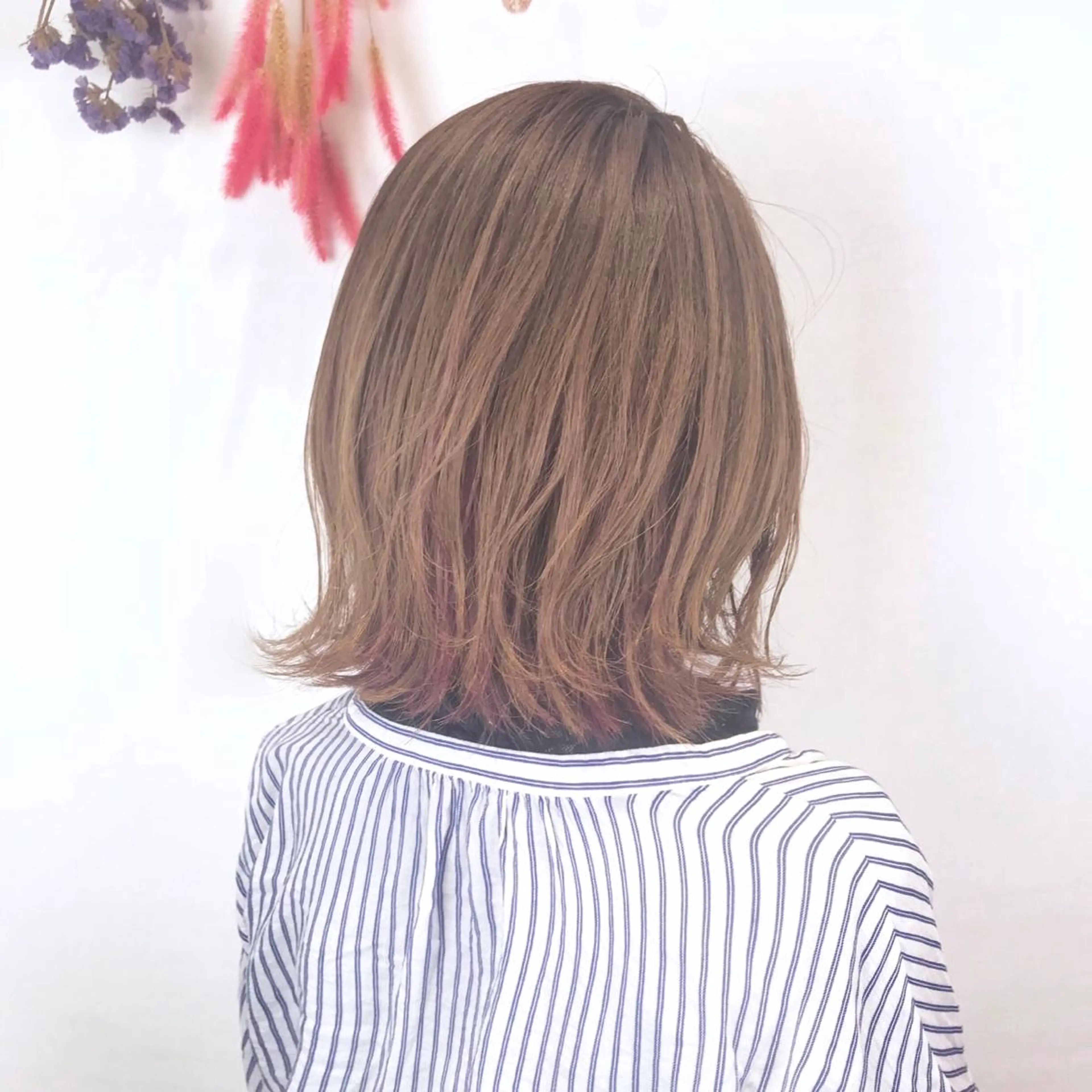 ミディアム カラー 似合わせカット🌿 前川のヘアスタイル