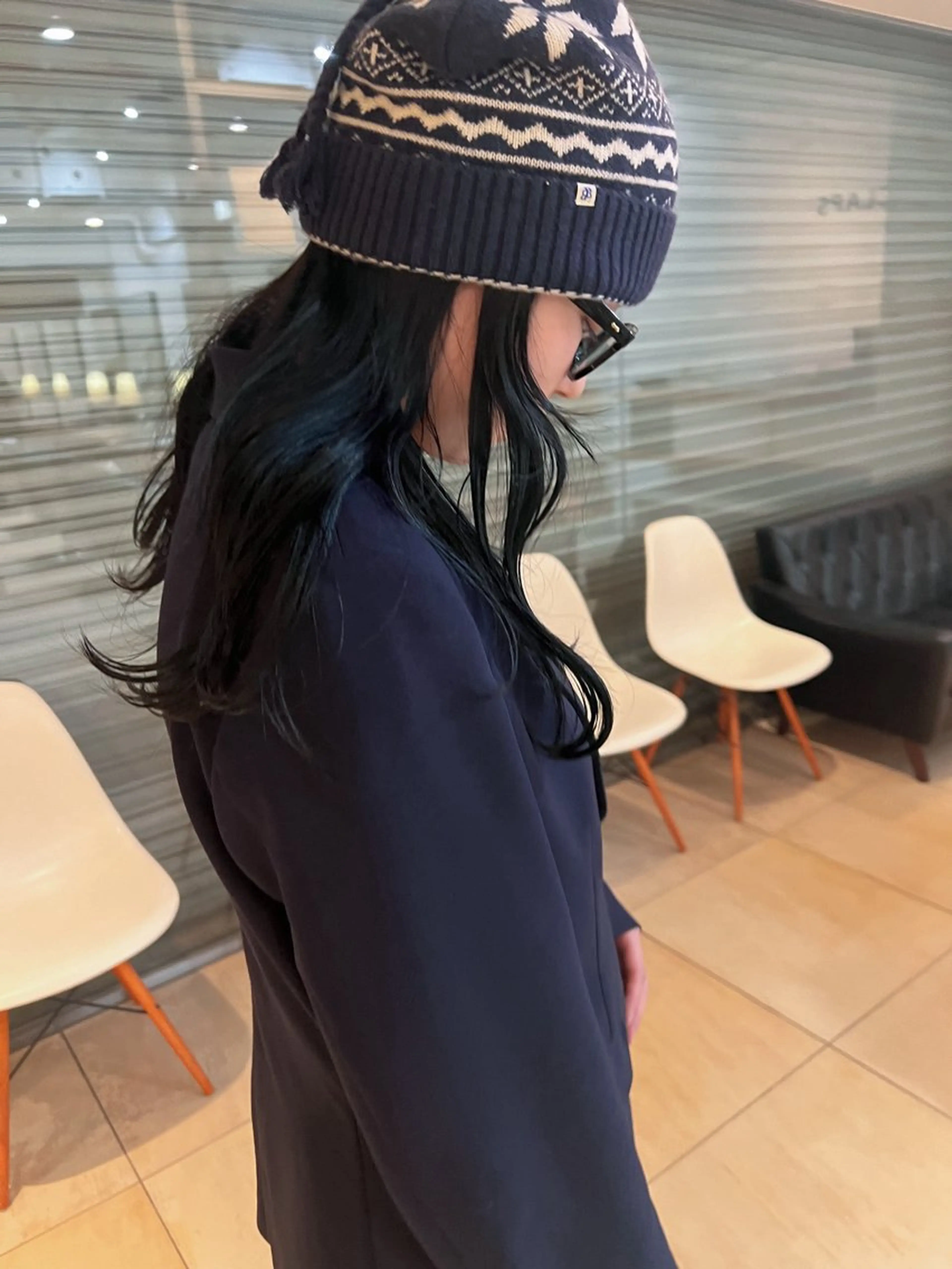 ロング カラー リリカ🐈‍⬛ブリー チカラー/上永谷のヘアスタイル