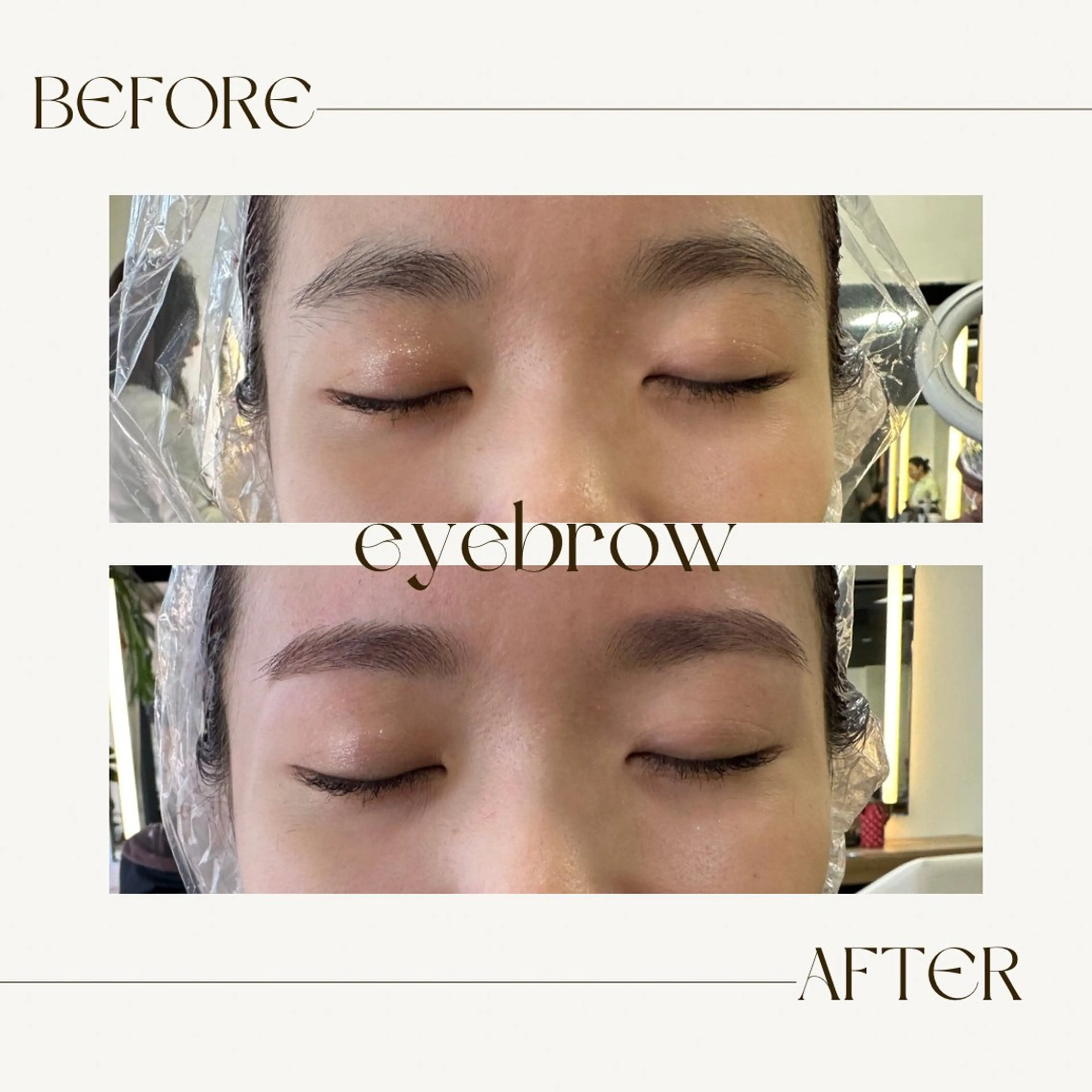 アイブロウ ハイトーン/暖色/ 眉/メイク/Rinaのヘアスタイル