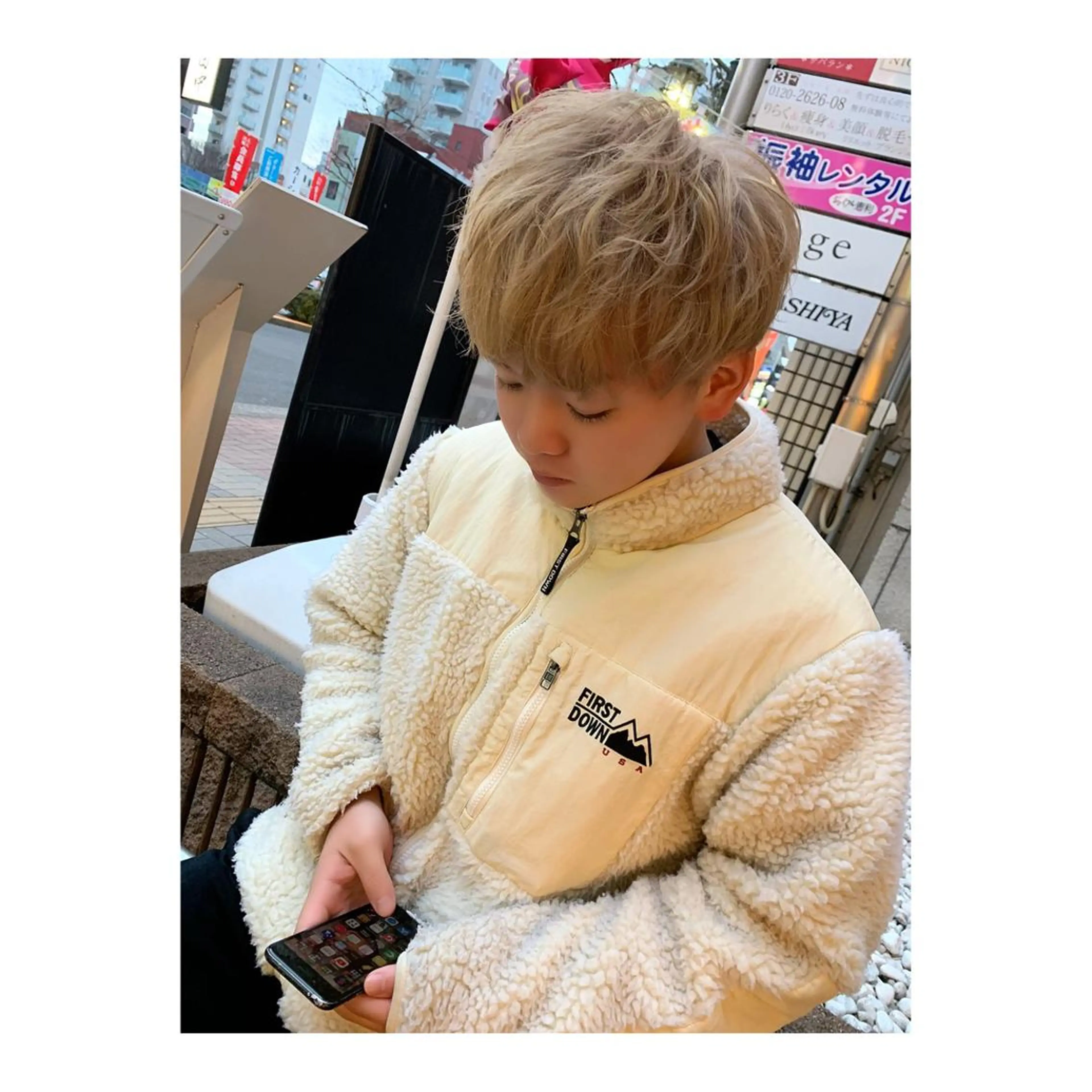 ショート カラー メンズ ange☞ soutaのヘアスタイル