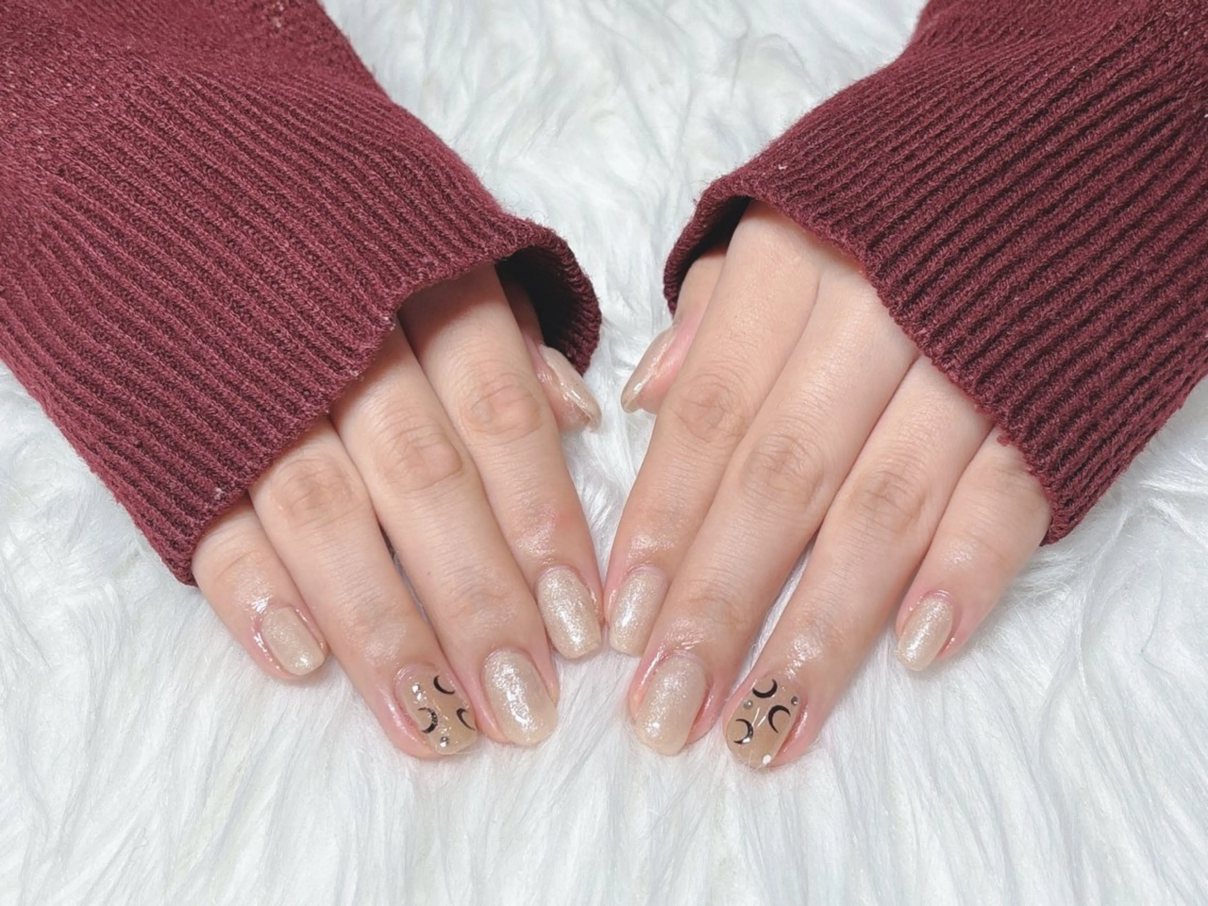 ネイル ジェルネイル グラデーション ラメ(グリッター) ラメグラデーション 持ち込み ハンドネイル a nailのネイルデザイン