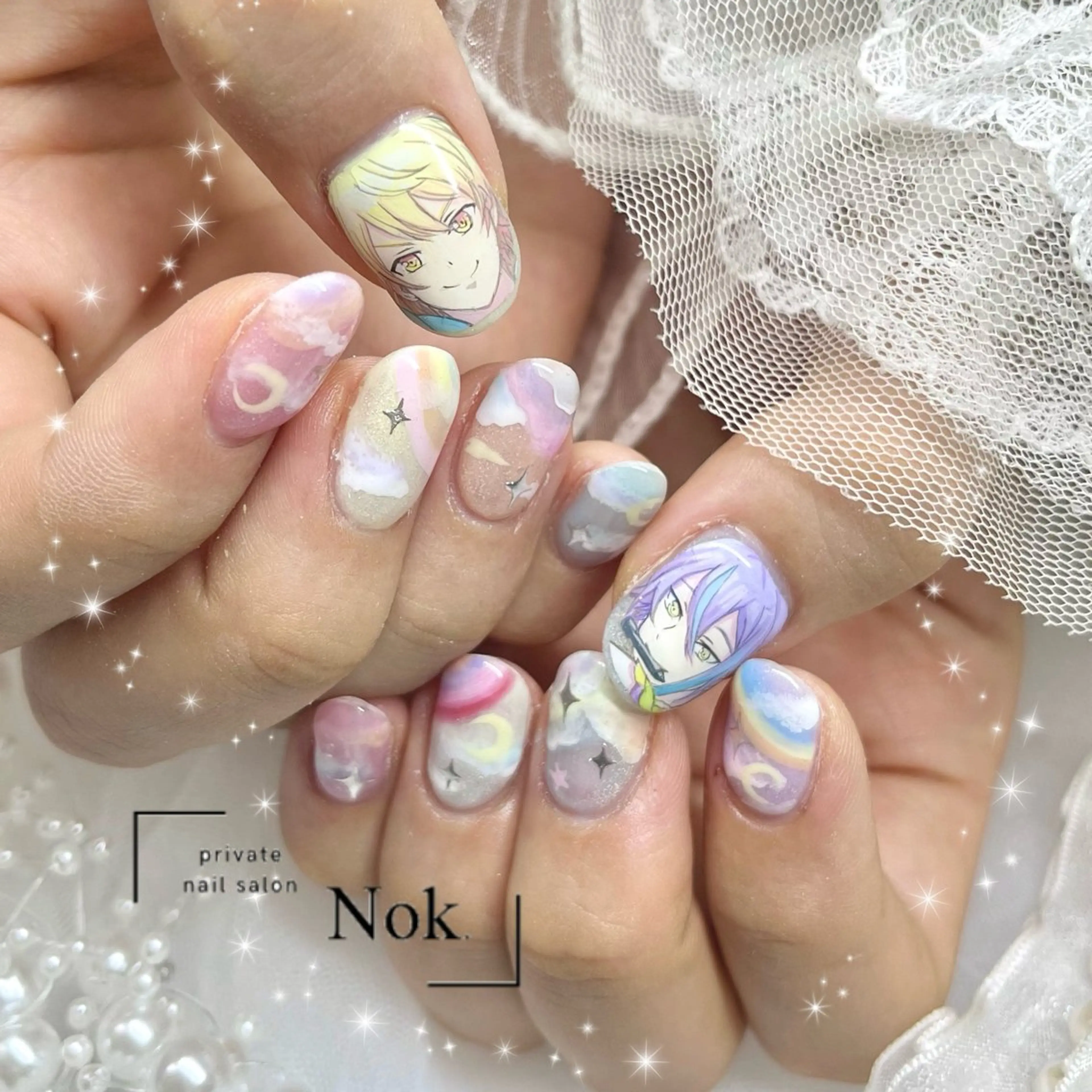 ネイル ハンドネイル 池袋痛ネイル Nok. 渡辺のネイルデザイン