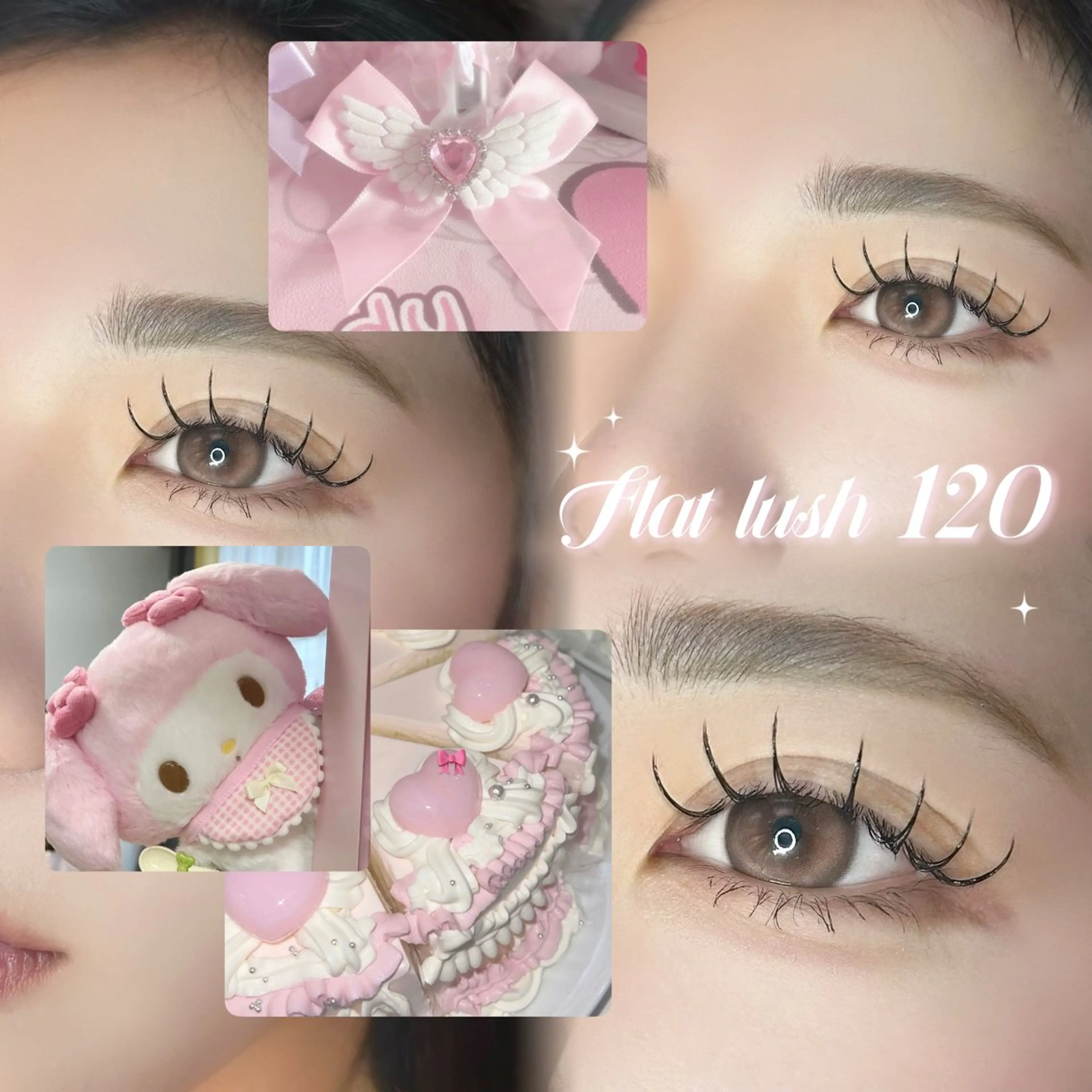 【オフ有りの方✨】💞フラットラッシュ120本💞⚠️補足説明必読⚠️の写真