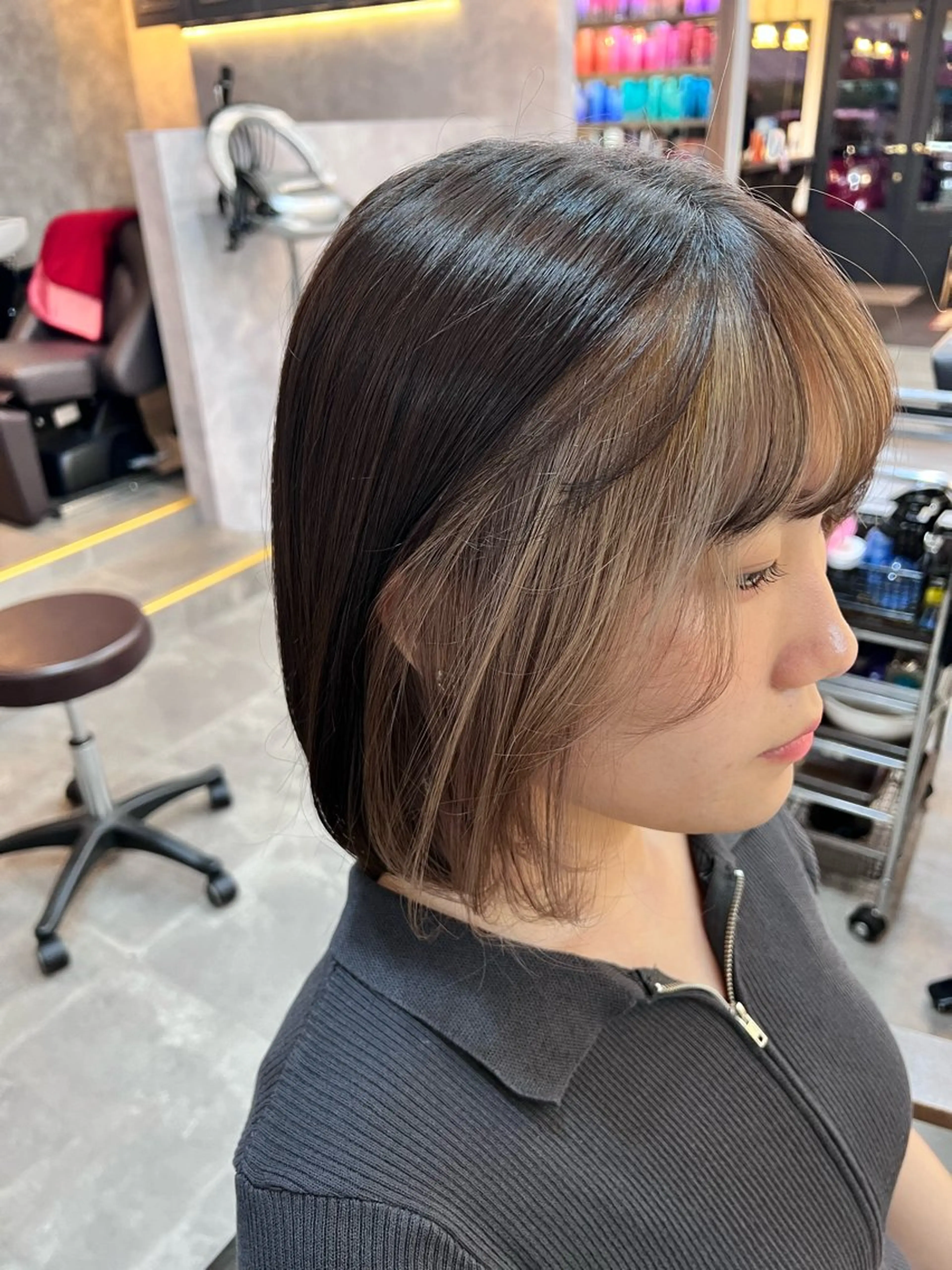 ミディアム Richell所属・Richell🎀 🖤yuuのヘアスタイル