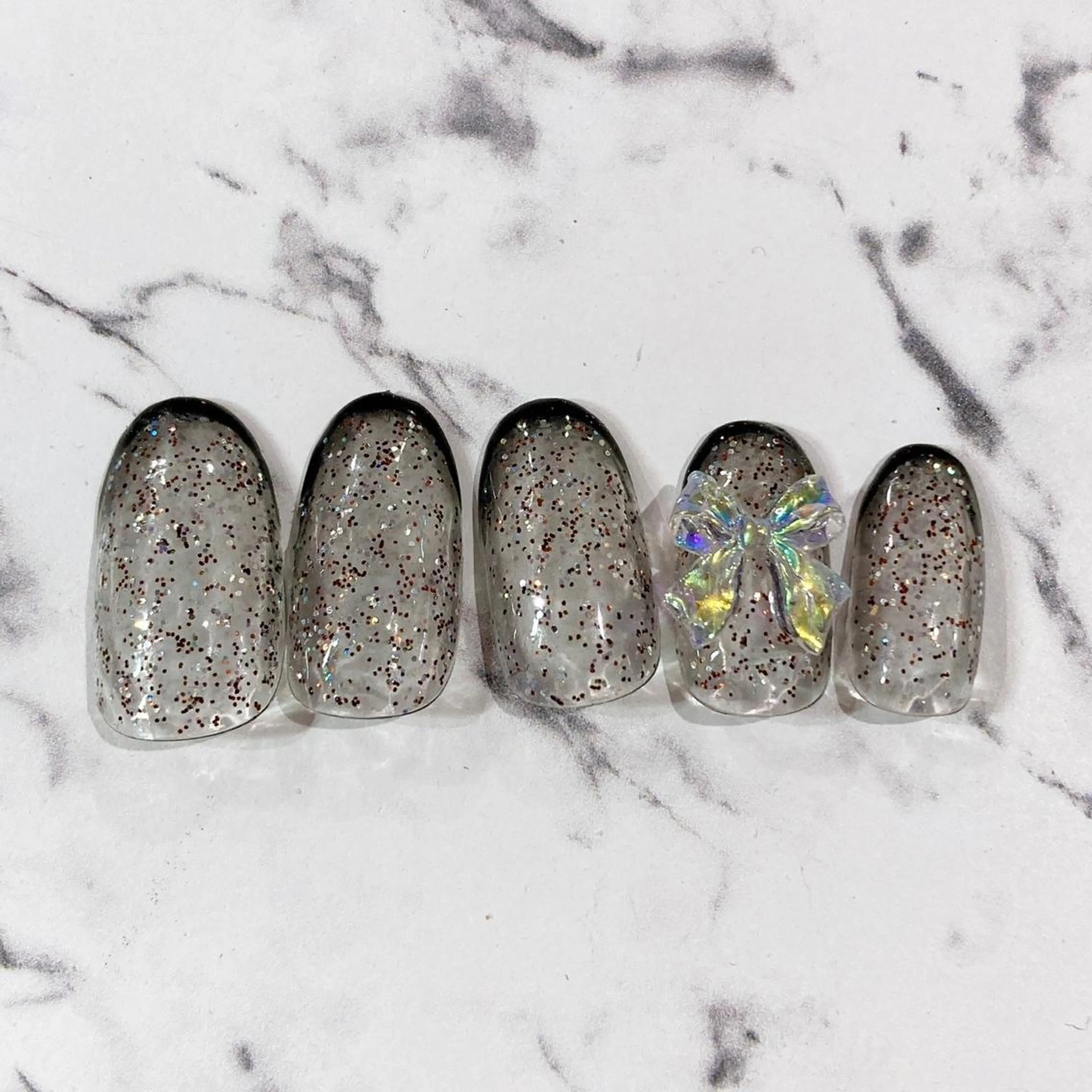 ネイル ニュアンスネイル 冬ネイル ハンドネイル Salon Ｋのネイルデザイン