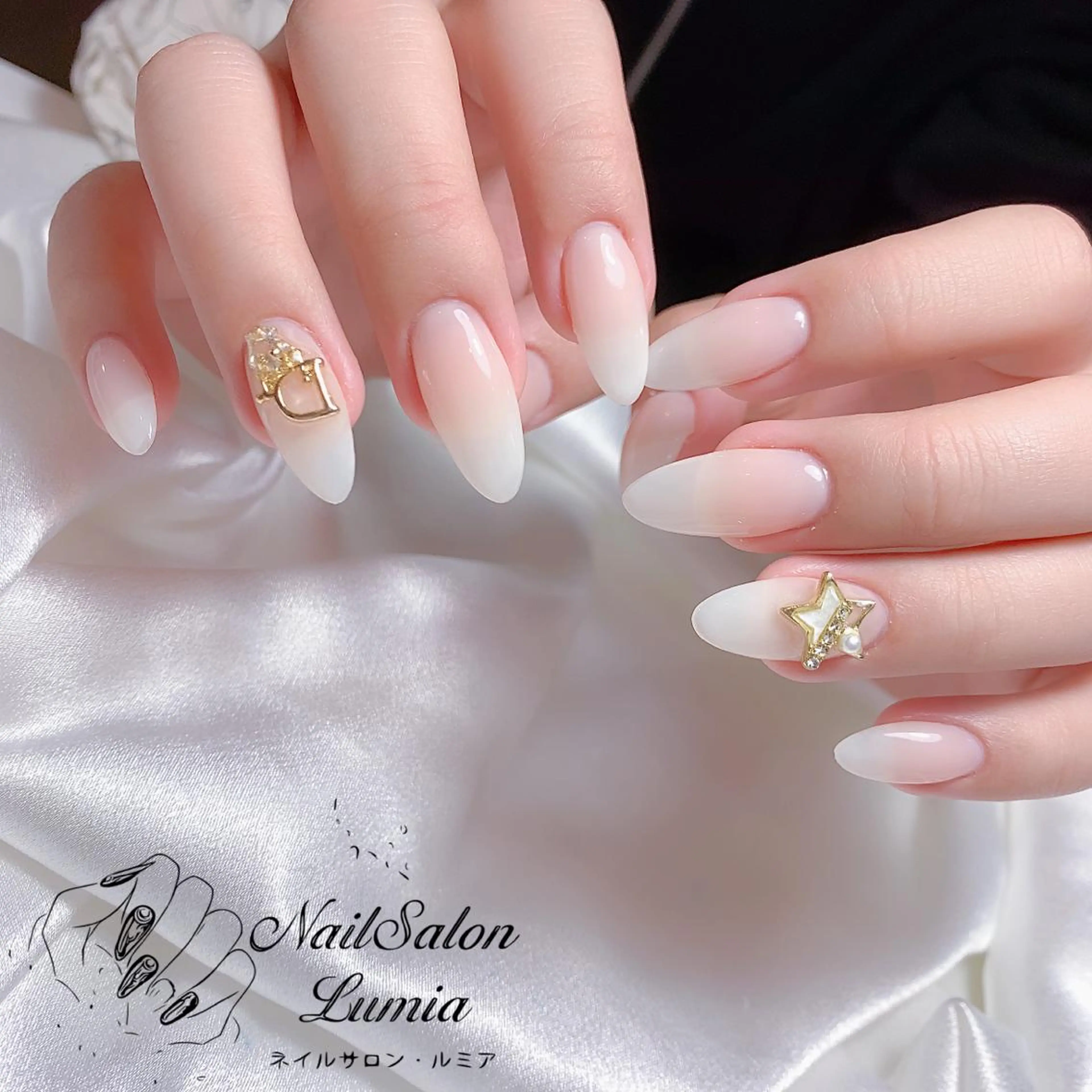 ネイル ハンドネイル ネイルサロン ルミア Lumia 店長のネイルデザイン