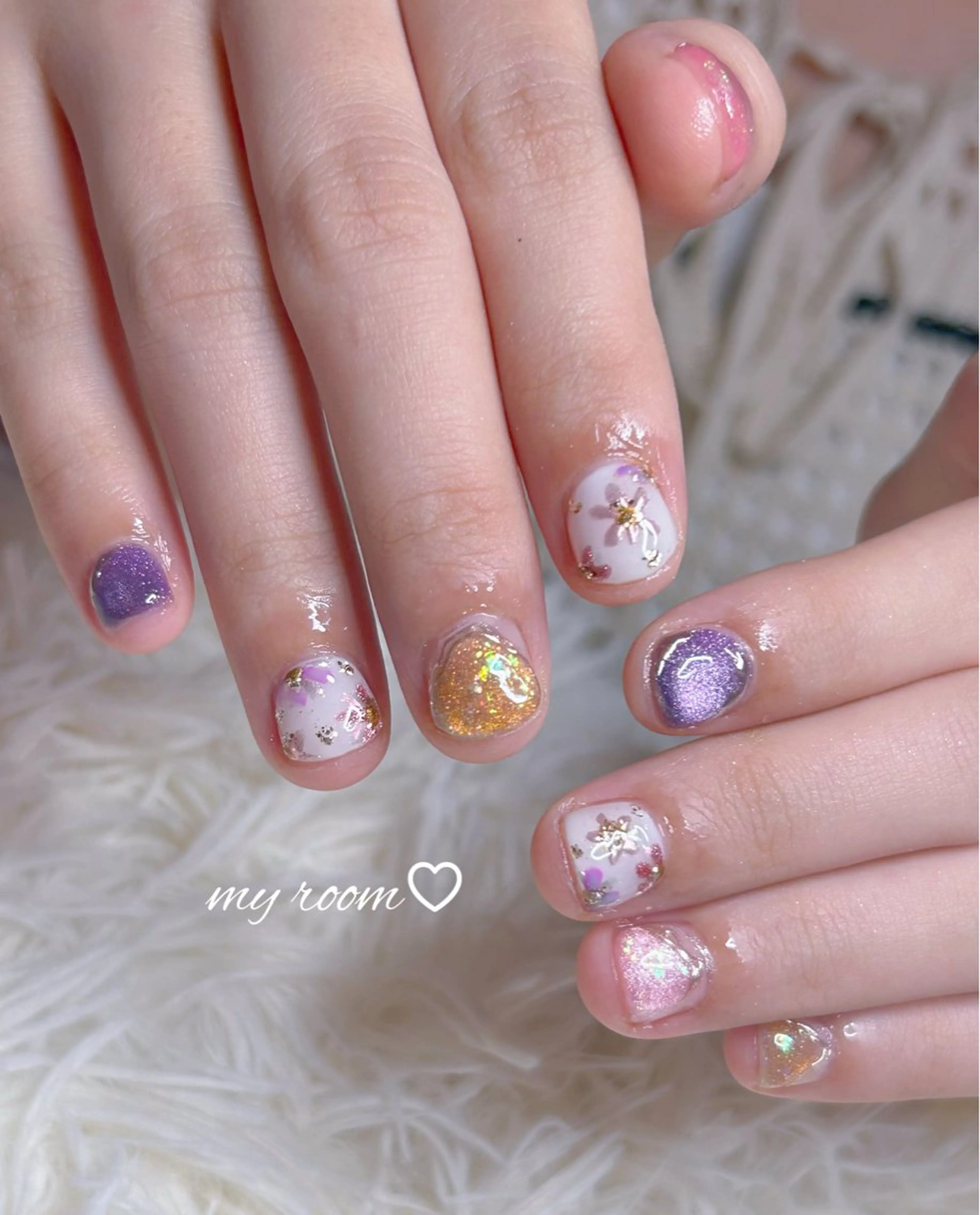 ネイル うるま市サロン Yuko Izawaのネイルデザイン