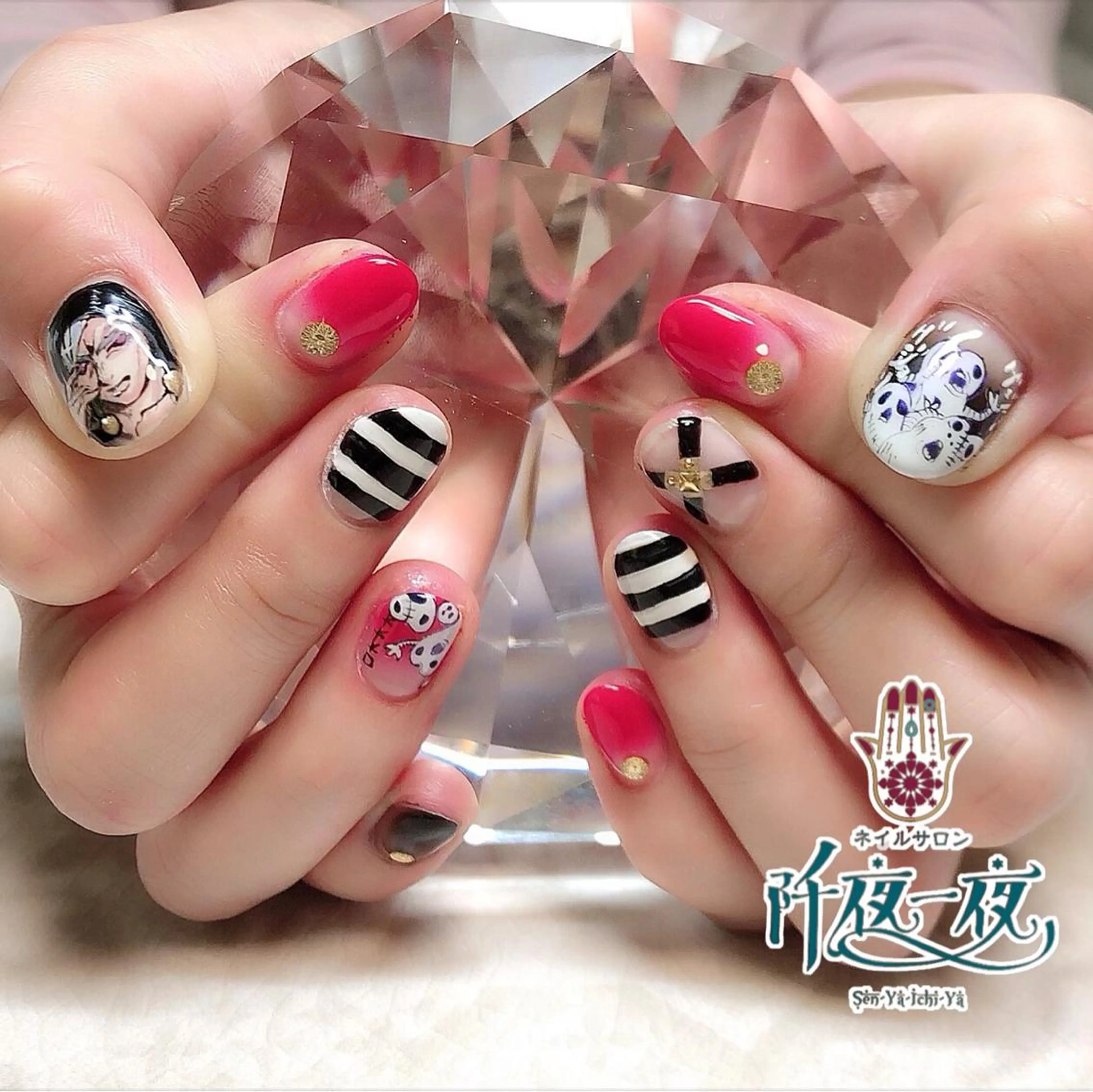 ネイル 六本木ネイル阡夜一夜 当日＆持ち込み歓迎のネイルデザイン