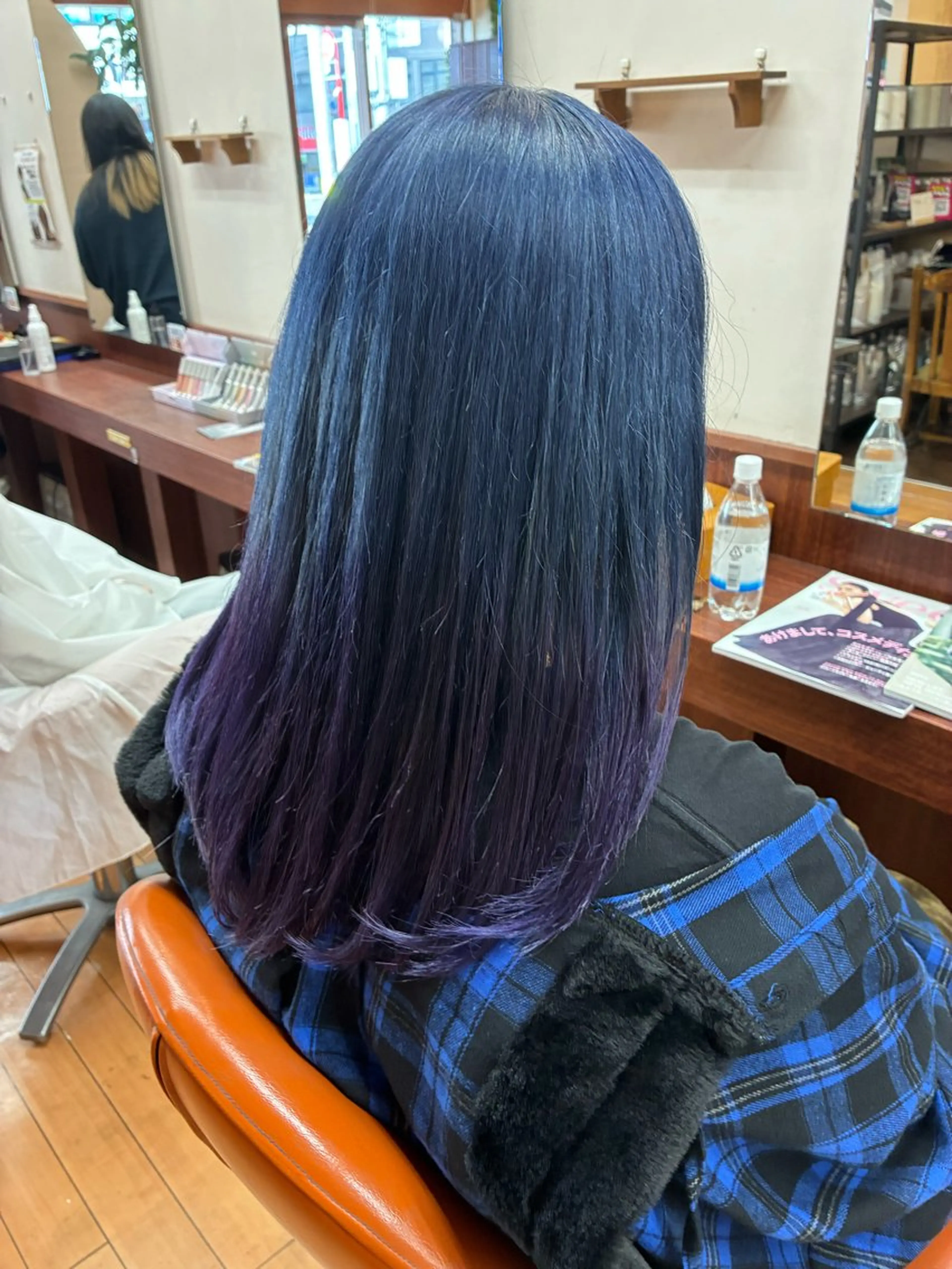 カラー ルキ🌈ブリーチカラ ー&メンズパーマ🦄のヘアスタイル