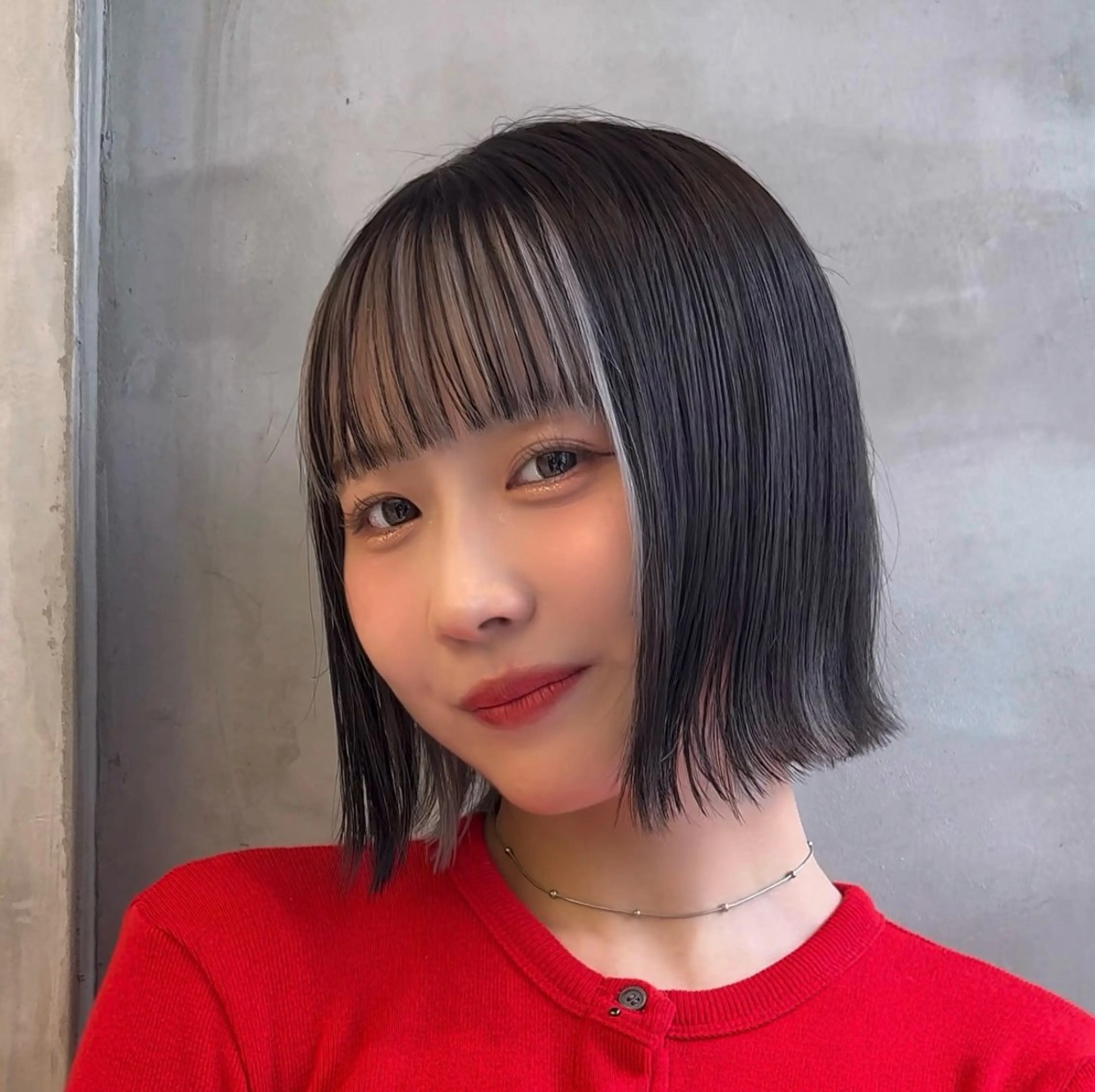 ミディアム カラー カット ヘアカラー トリートメント Lond luce心斎橋所属・🍀小川大輔🍀 ボブ/ブリーチ🥇のヘアスタイル