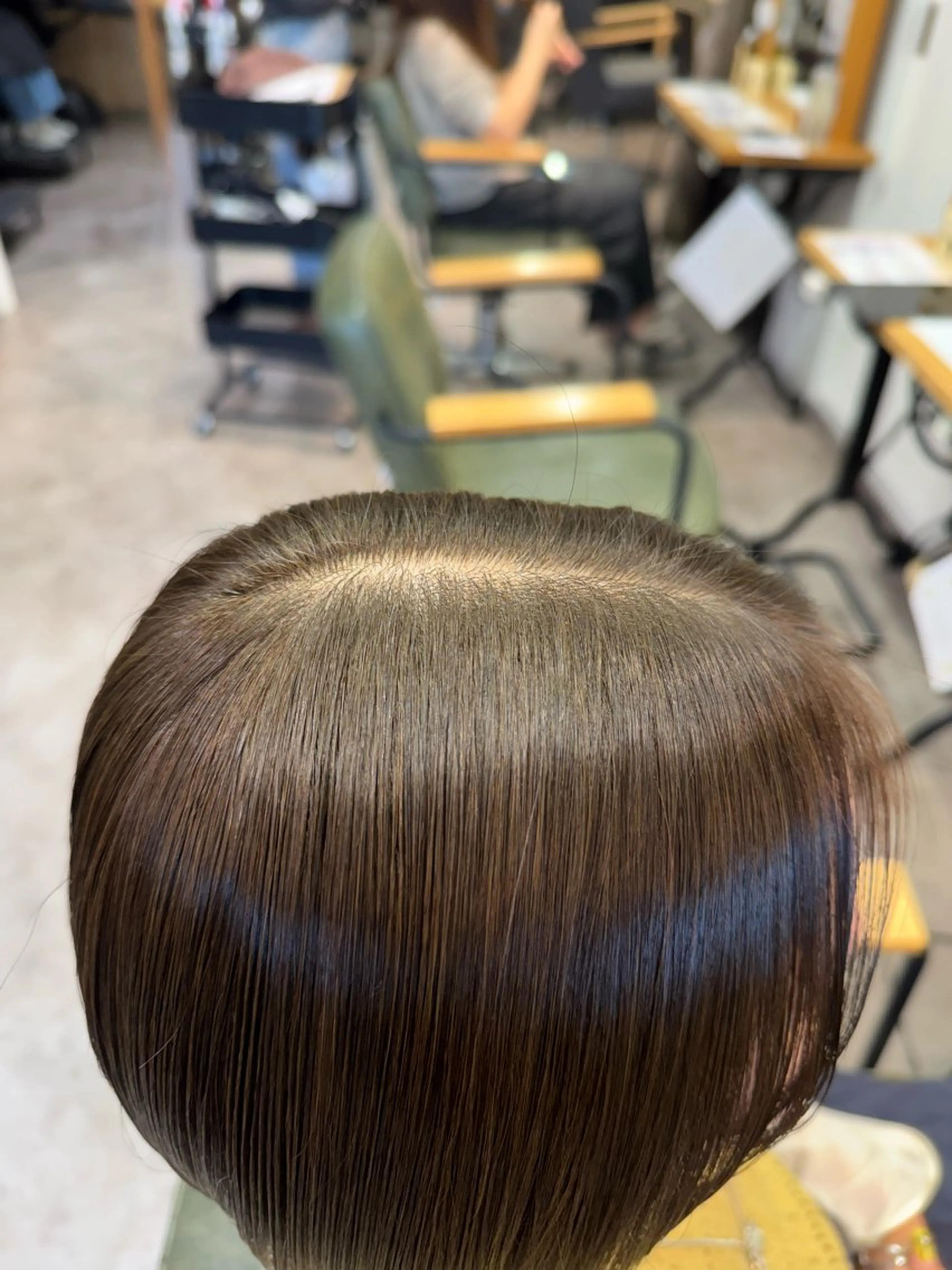 ミディアム カラー ヘアカラー 縮毛矯正/艶髪カラー /パーマ/ひふみ🌱のヘアスタイル