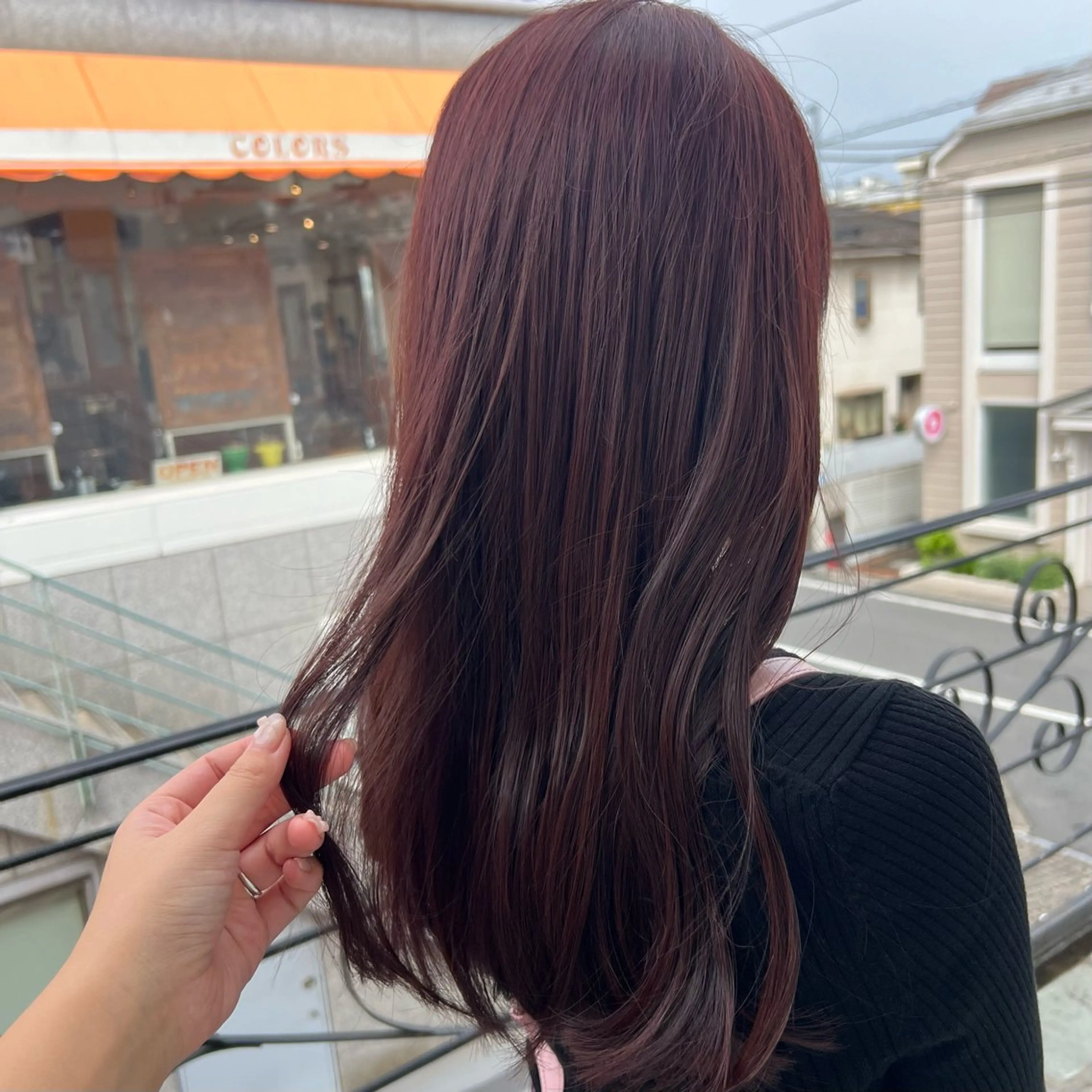 ロング カラー 🫧 harunaのヘアスタイル
