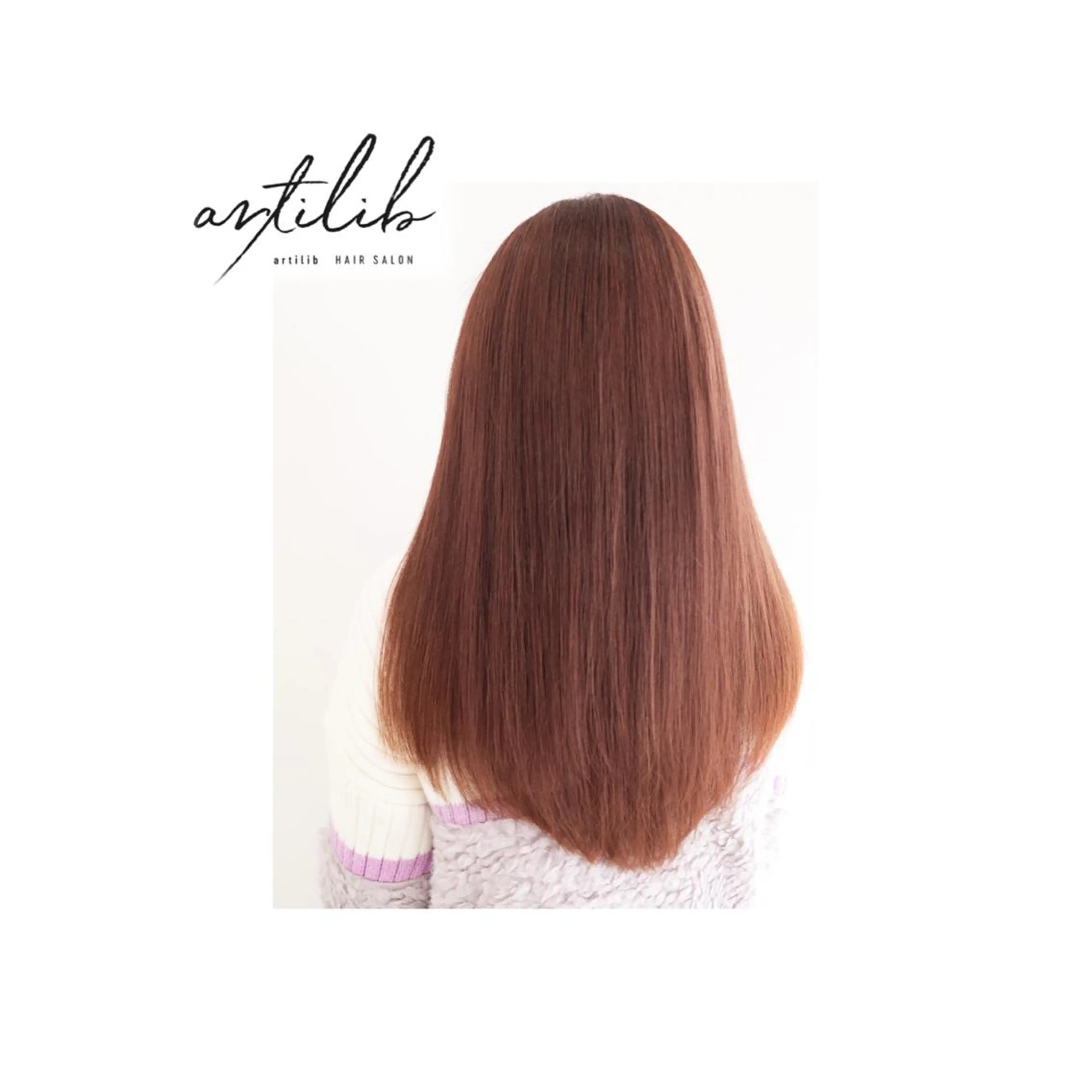 ロング カラー ヘアアレンジ 切りっぱなしボブ ショートボブ アディクシーカラー アクアカラー 透明感カラー SHO担当髪質改善 東加古川アーティブのヘアスタイル