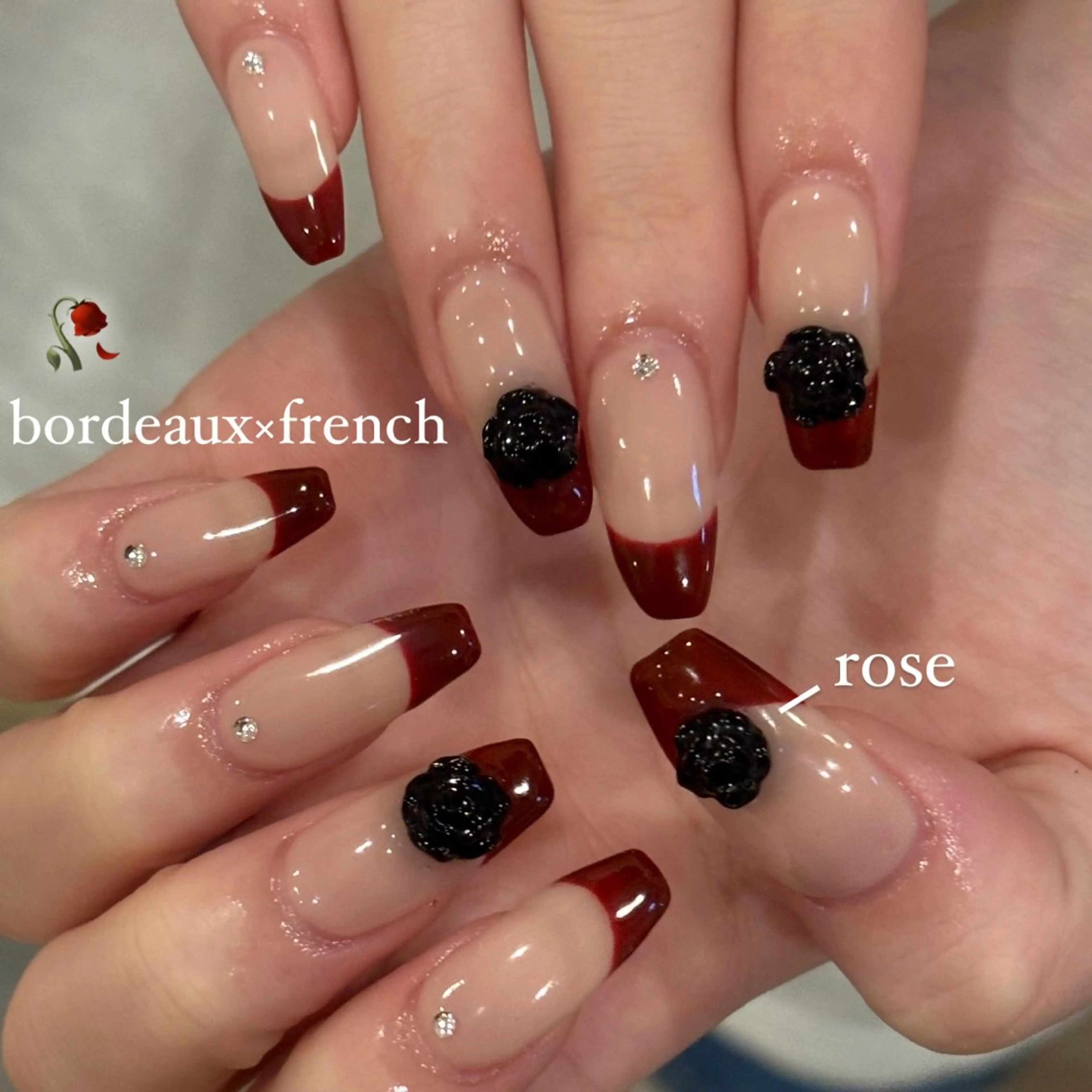 ネイル フレンチネイル ハンドネイル millie ainee太田のネイルデザイン