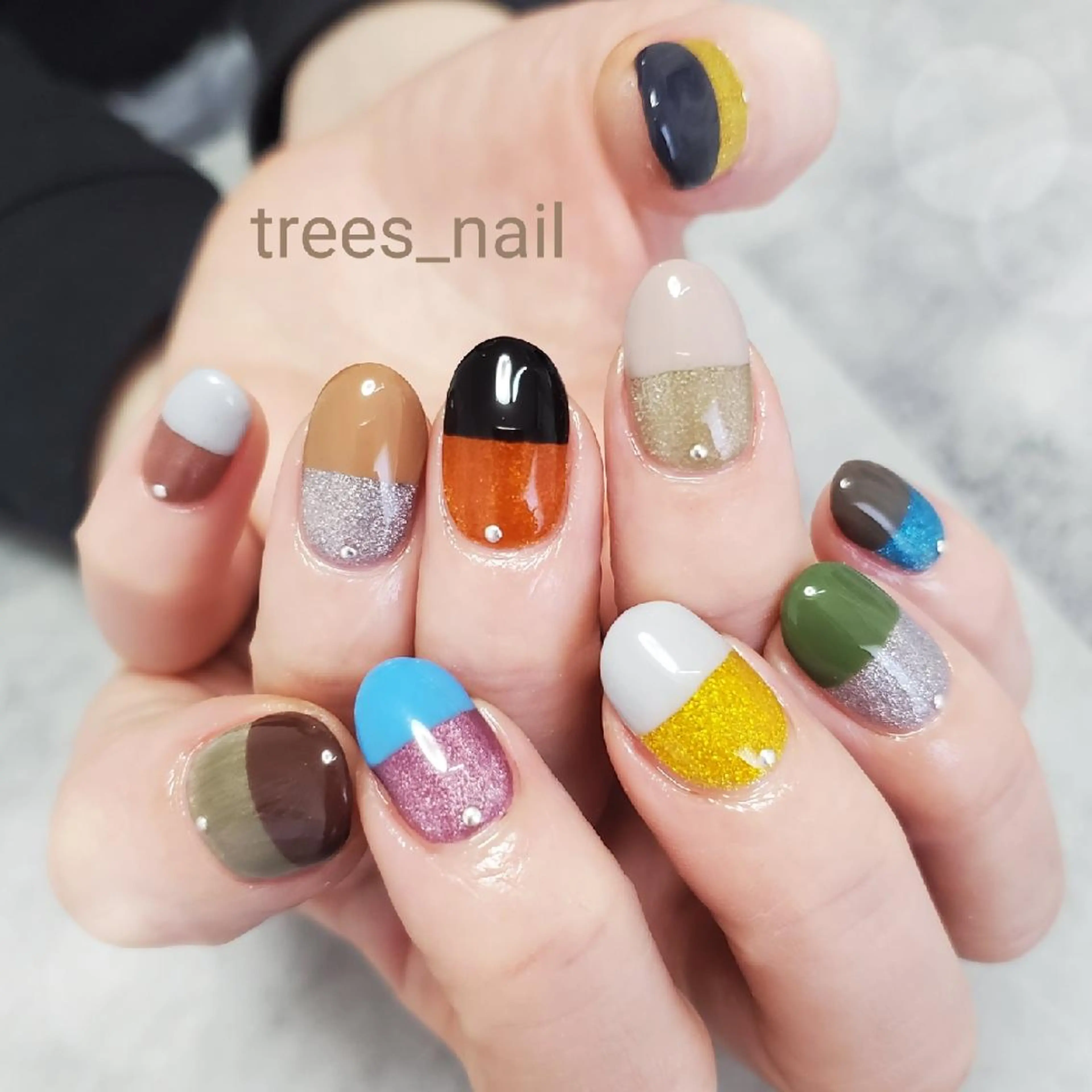 ネイル trees_ nailのネイルデザイン