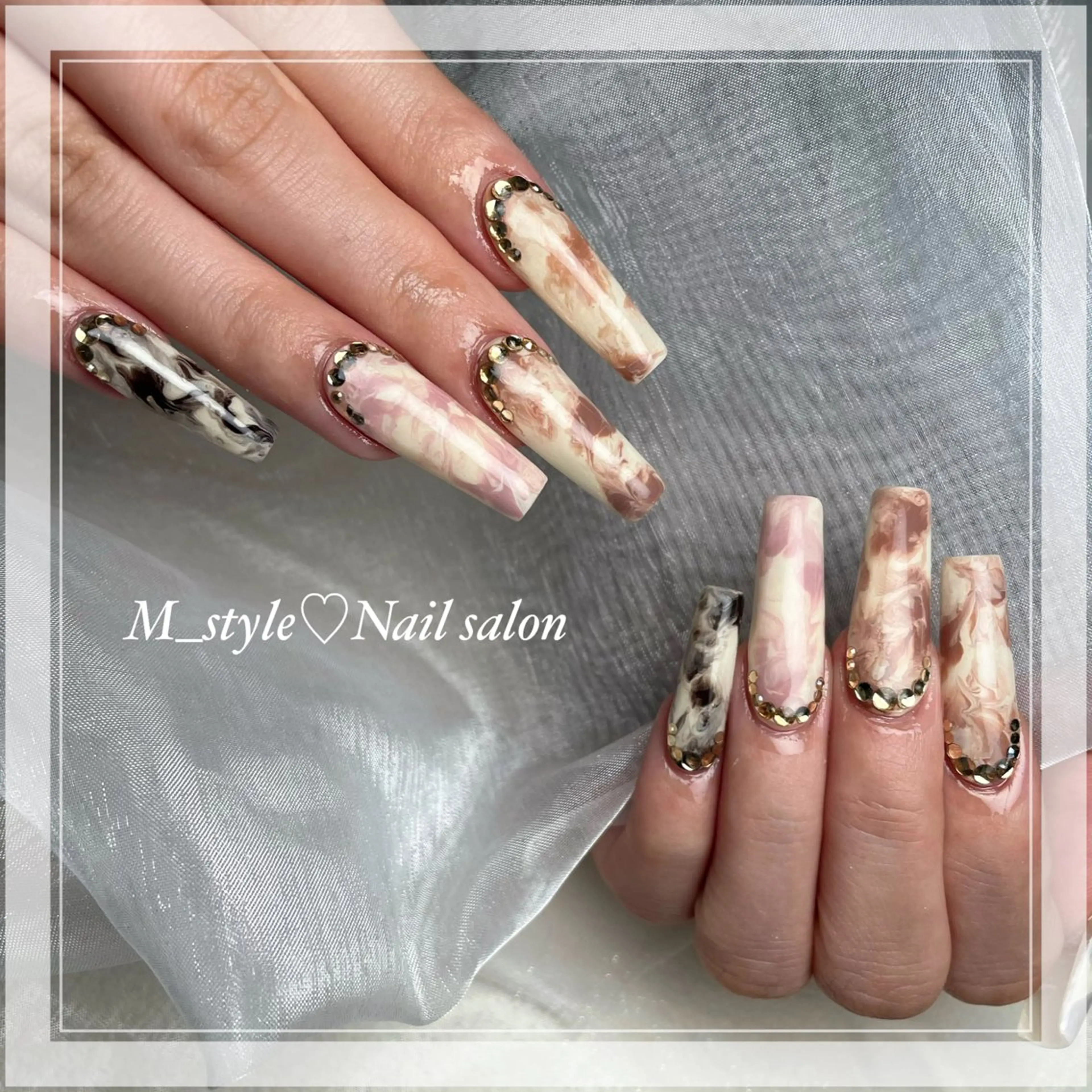 ネイル 下妻市ﾈｲﾙｻﾛﾝ M_styleのネイルデザイン