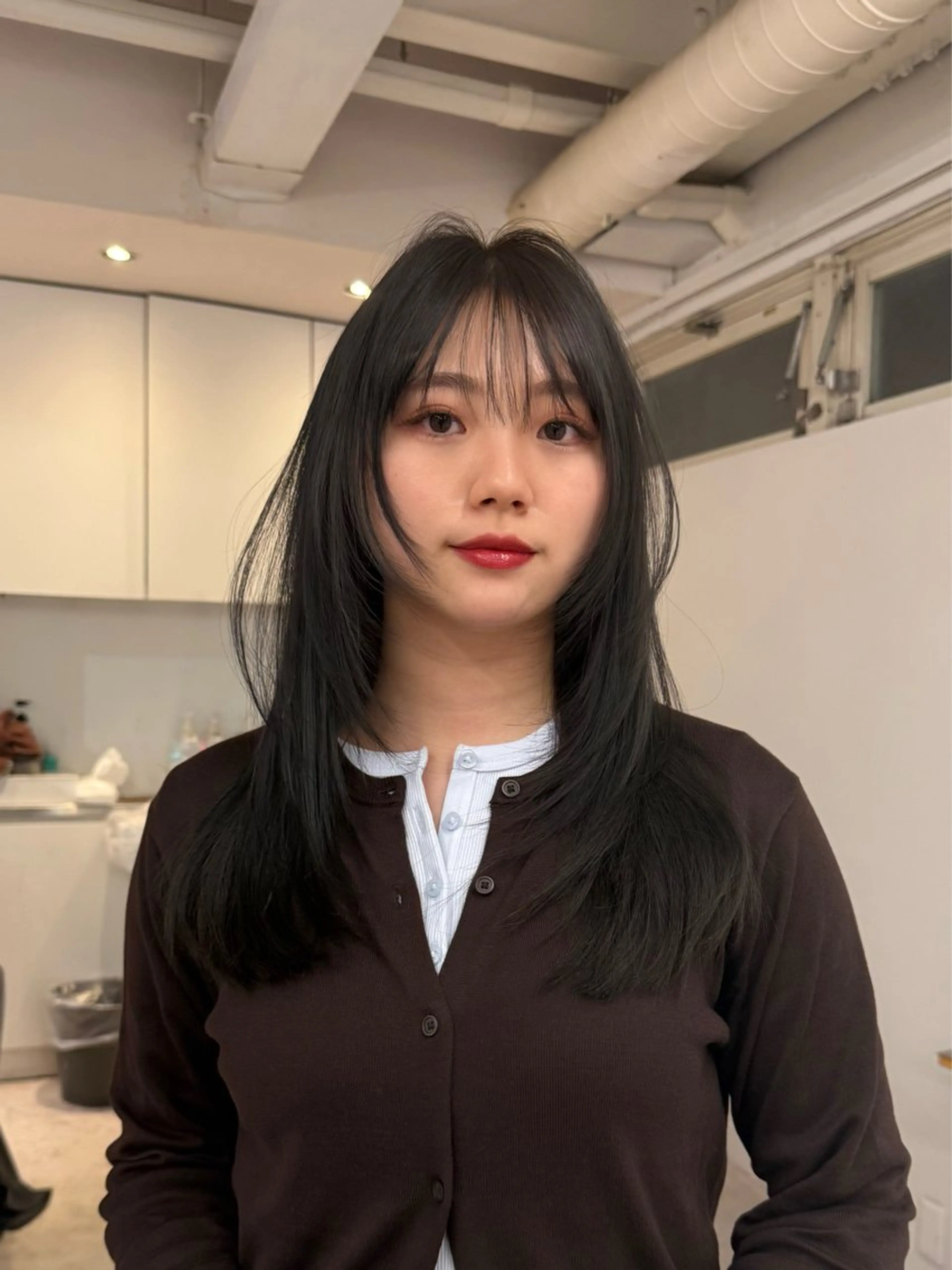 セミロング カラー ヘアアレンジ ヘアカラー トリートメント 🦠デザインカラー/ 魚瀬あおい🦠のヘアスタイル