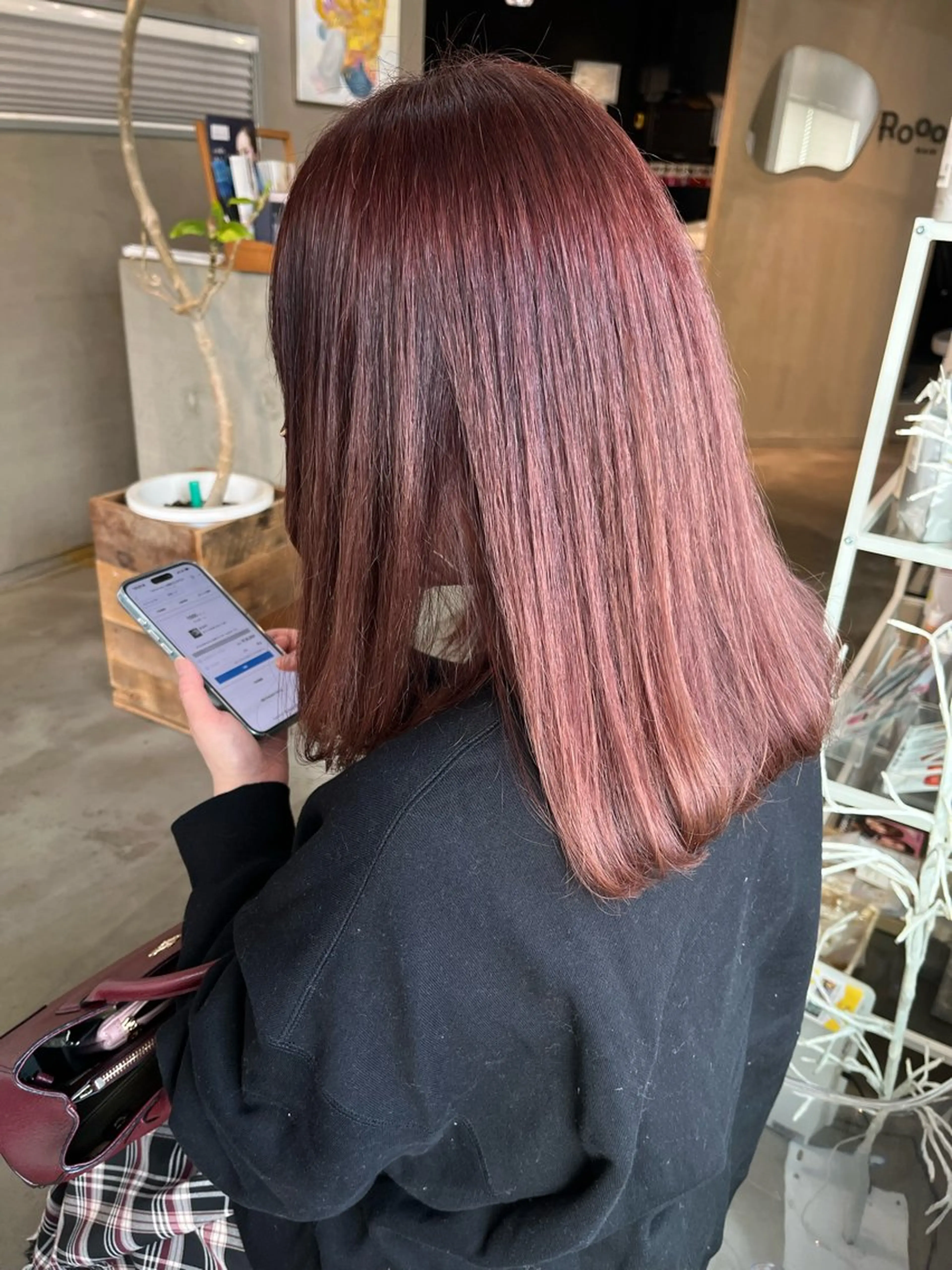 ミディアム カラー RoooHAIR/ ちあきのエステ・リラクイメージ