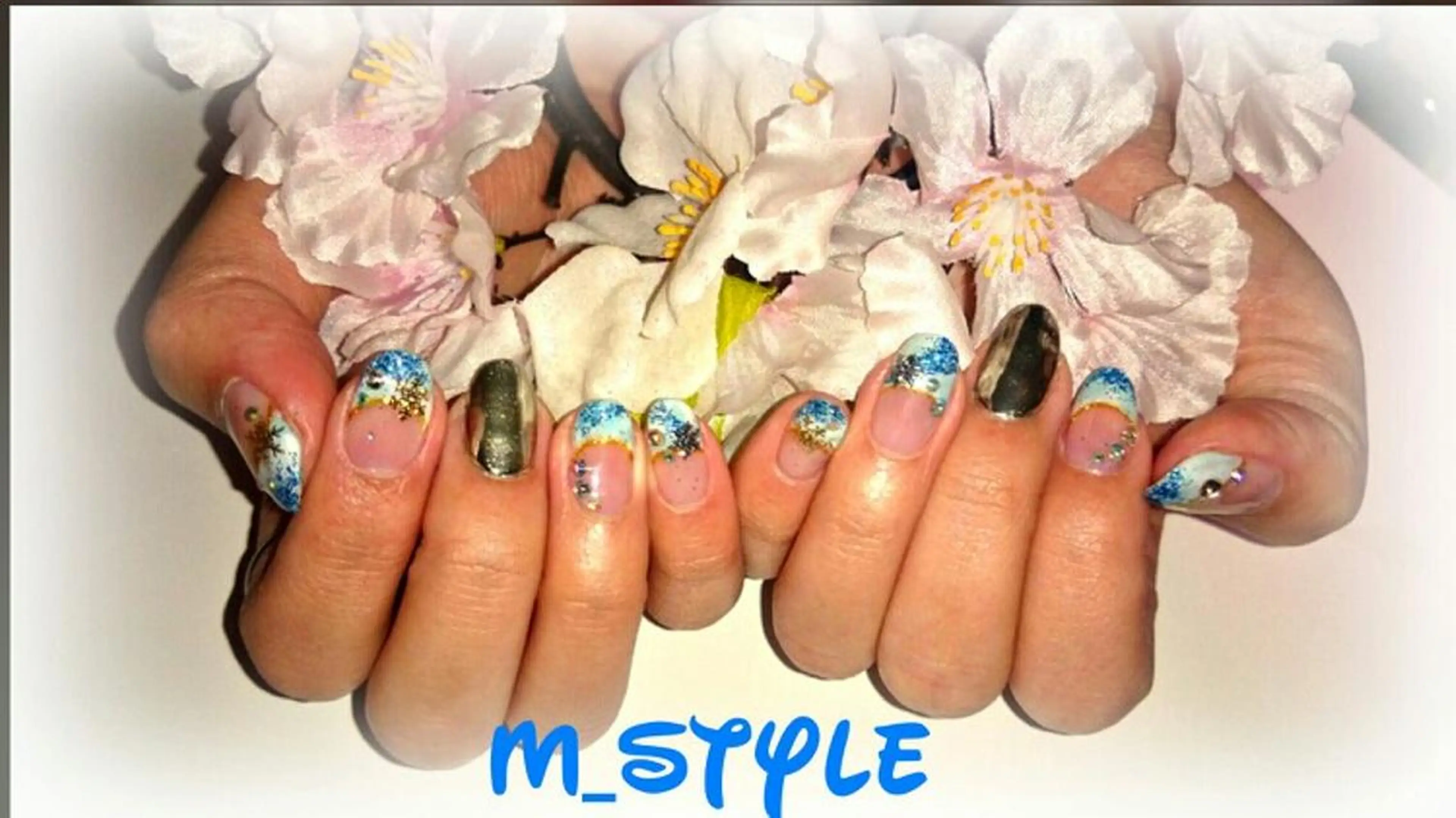 ネイル 下妻市ﾈｲﾙｻﾛﾝ M_styleのネイルデザイン