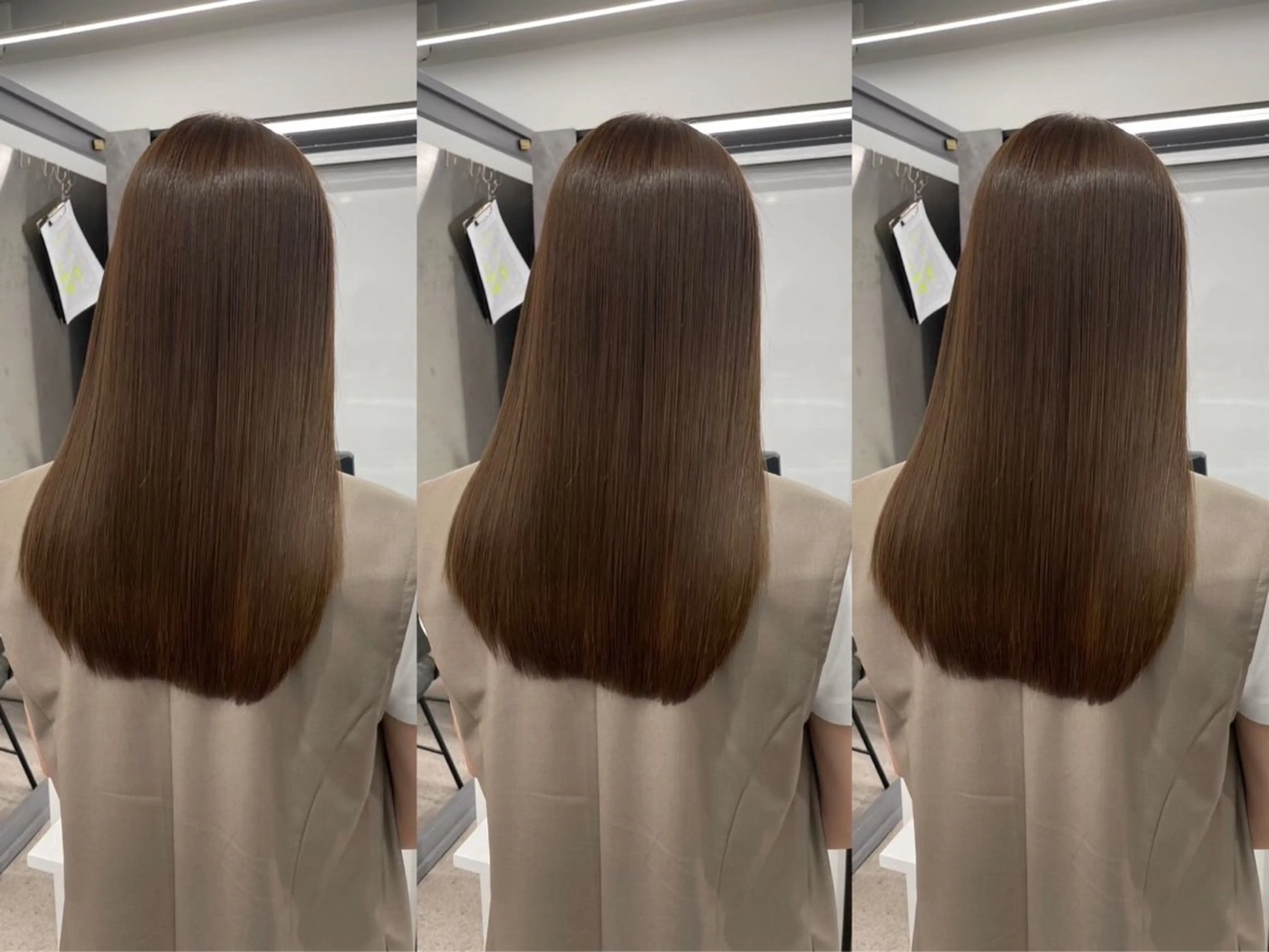 ロング カラー 顔まわりレイヤー 髪質改善 韓国風ヘア レイヤーカット トリートメント レイヤー/艶カラー /韓国ヘア/高松のヘアスタイル