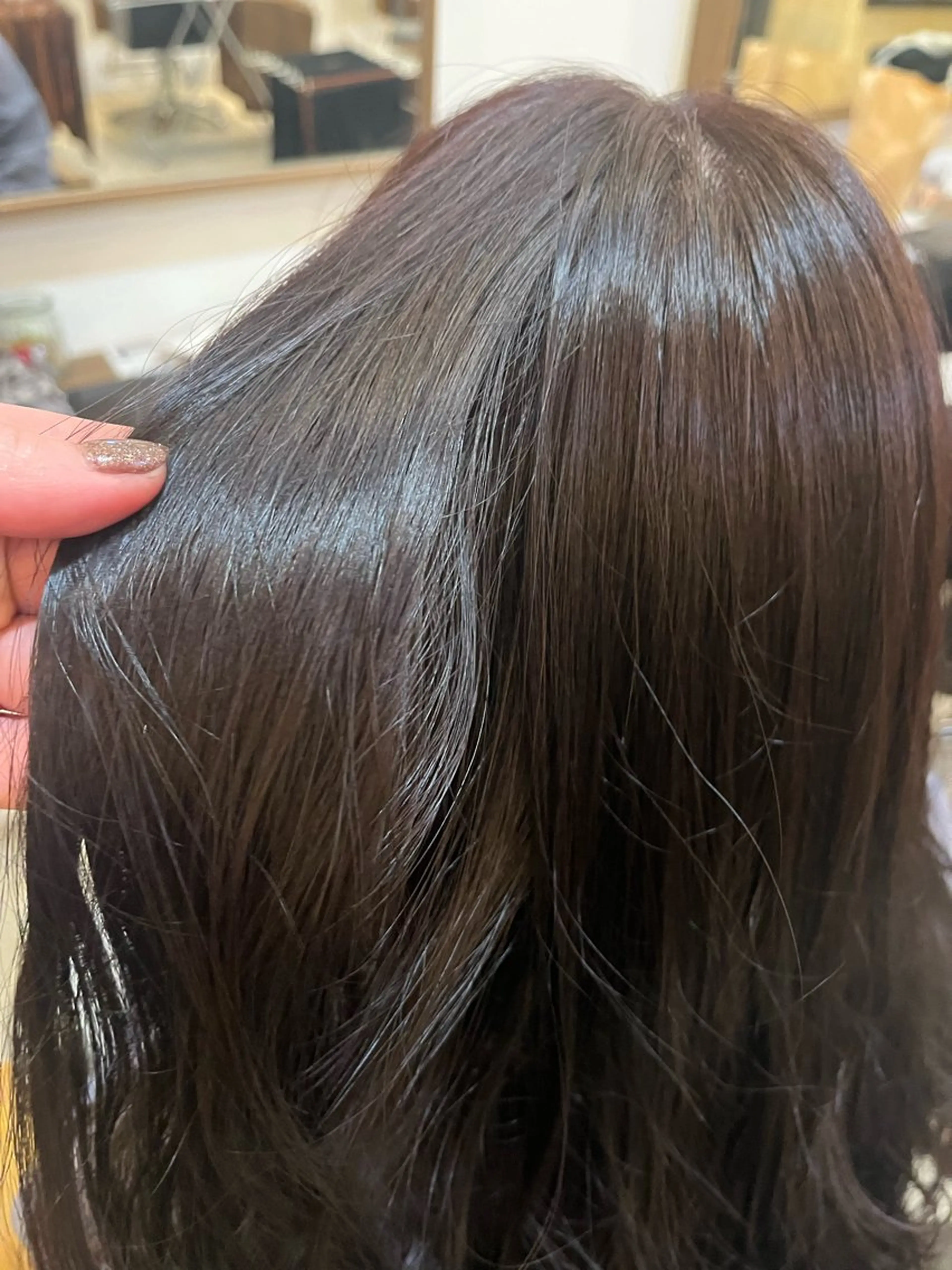 カラー ラベンダーカラー hair Lanish東松戸店所属・角田 南のヘアスタイル