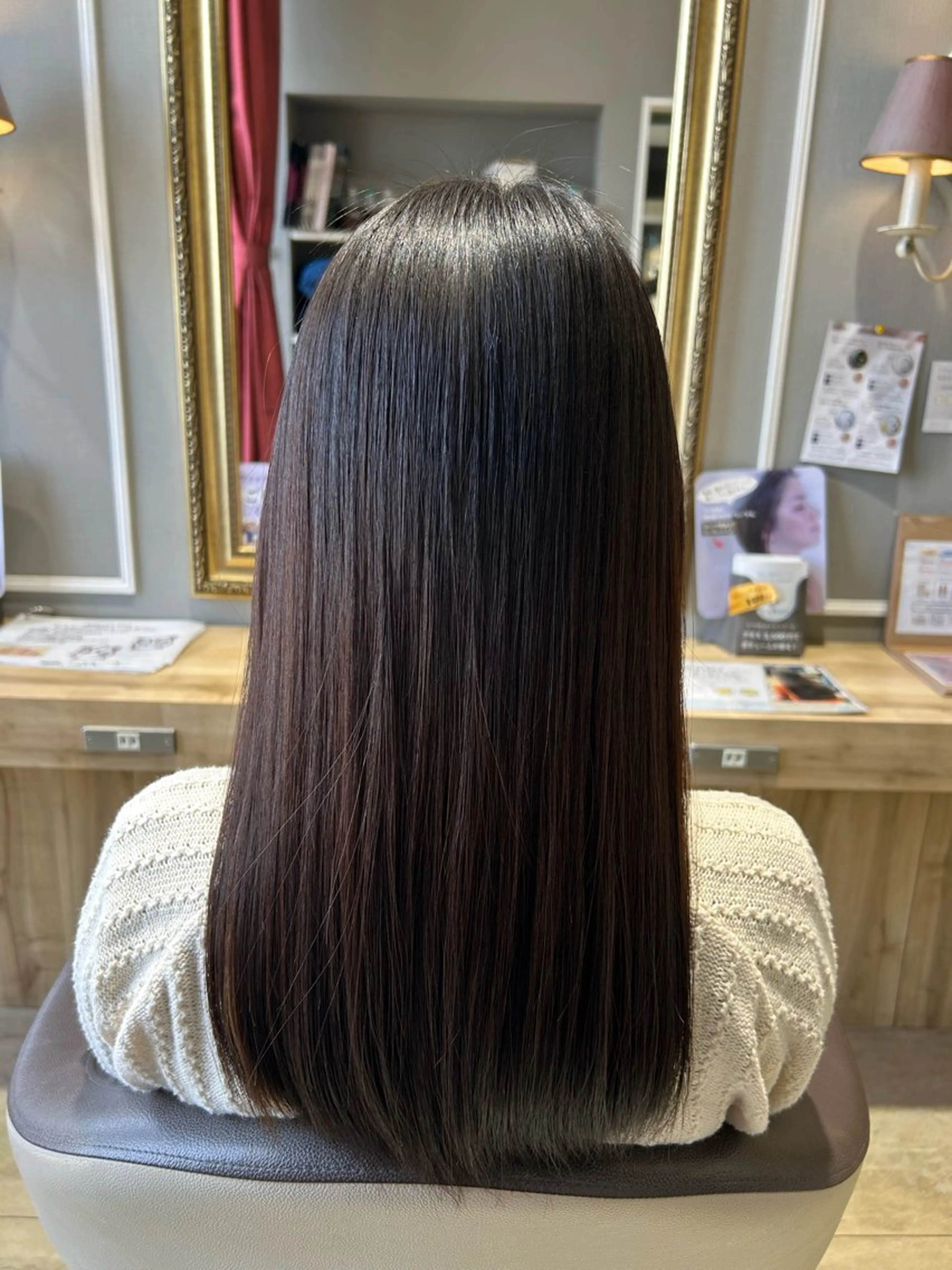 ロング 種部 有紗のヘアスタイル