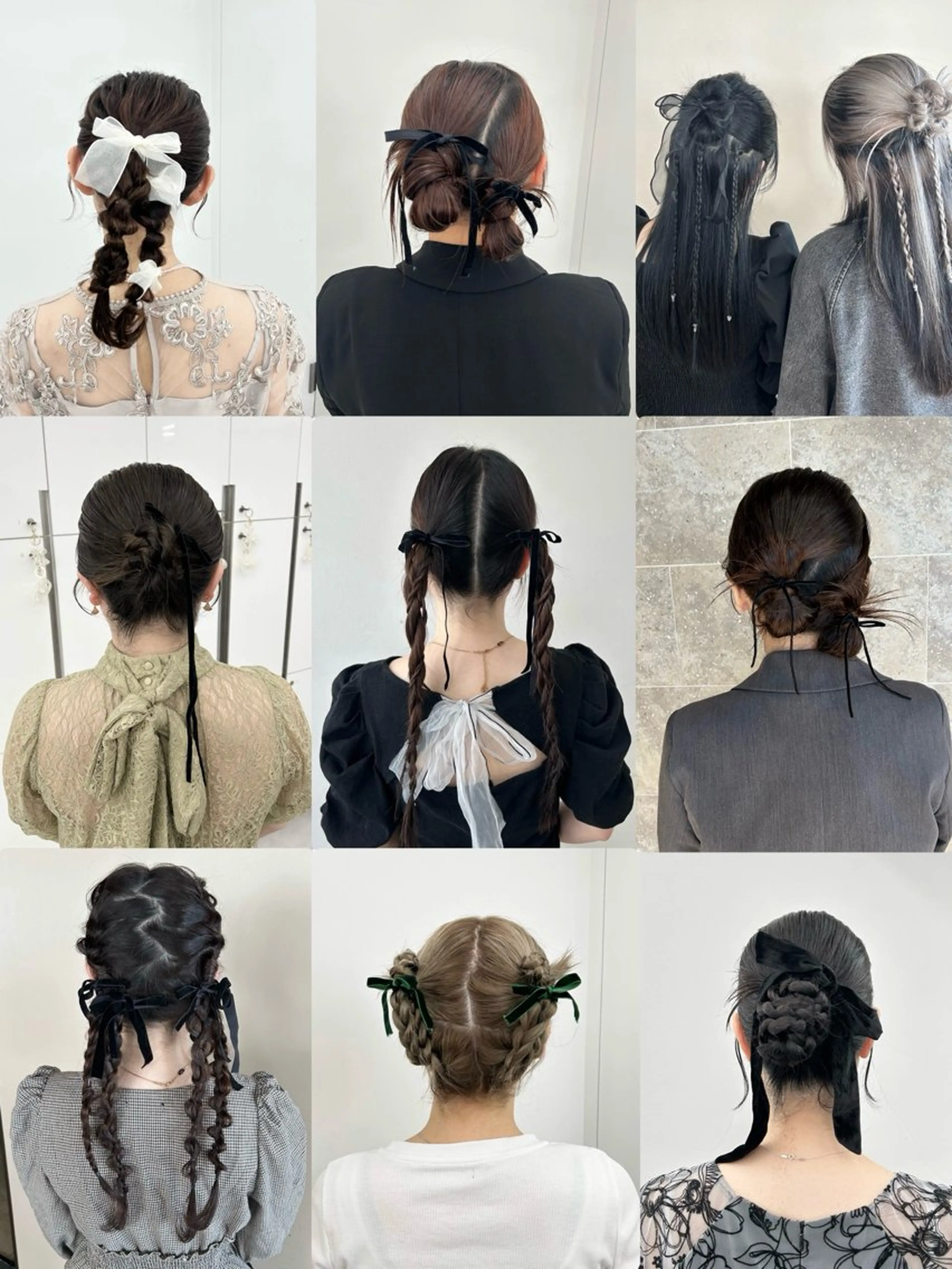 セミロング ヘアアレンジ ヘアセット 韓国ヘア/顔周り ヘアセット/加藤優里のヘアスタイル