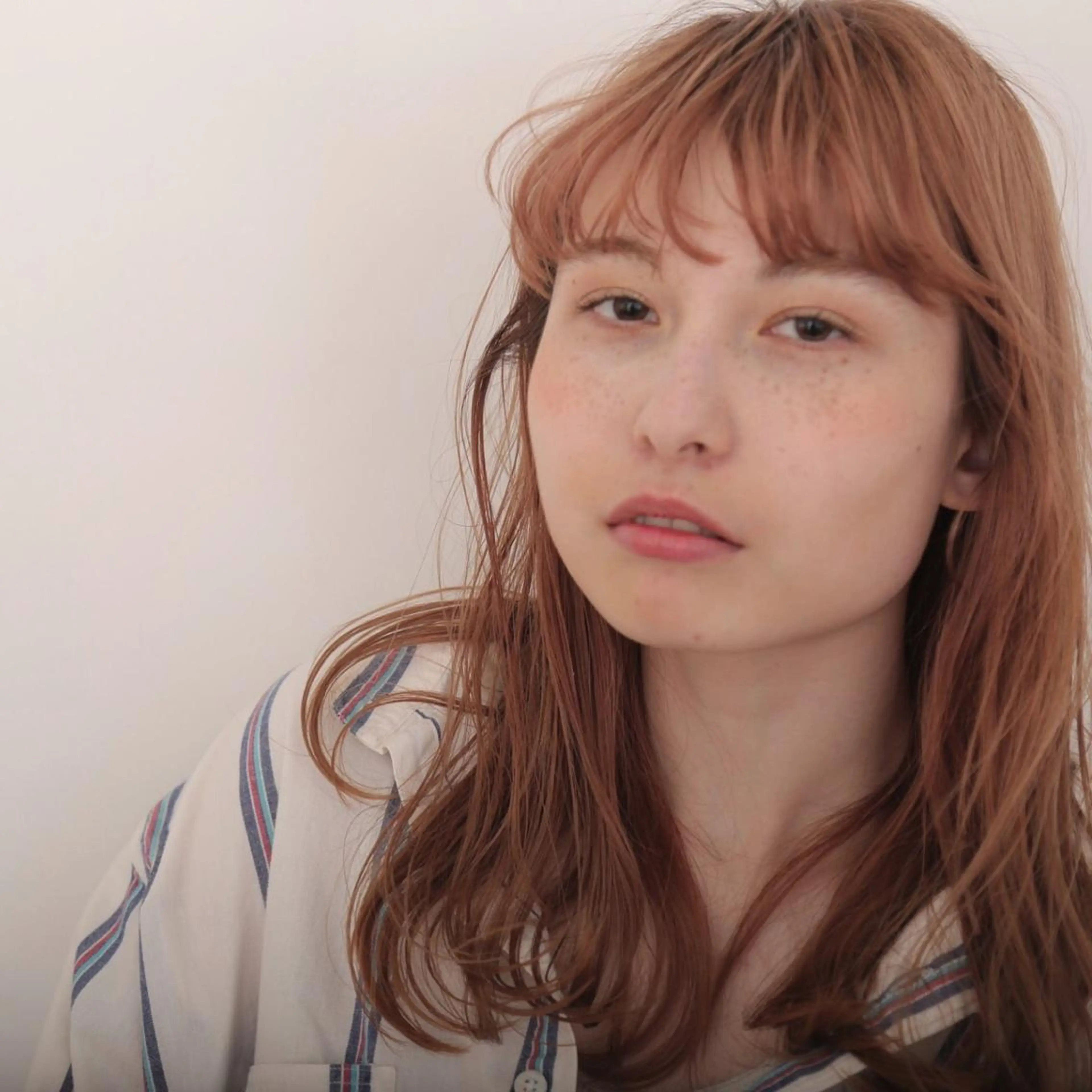 ロング カラー パーマ さかい なつみのヘアスタイル