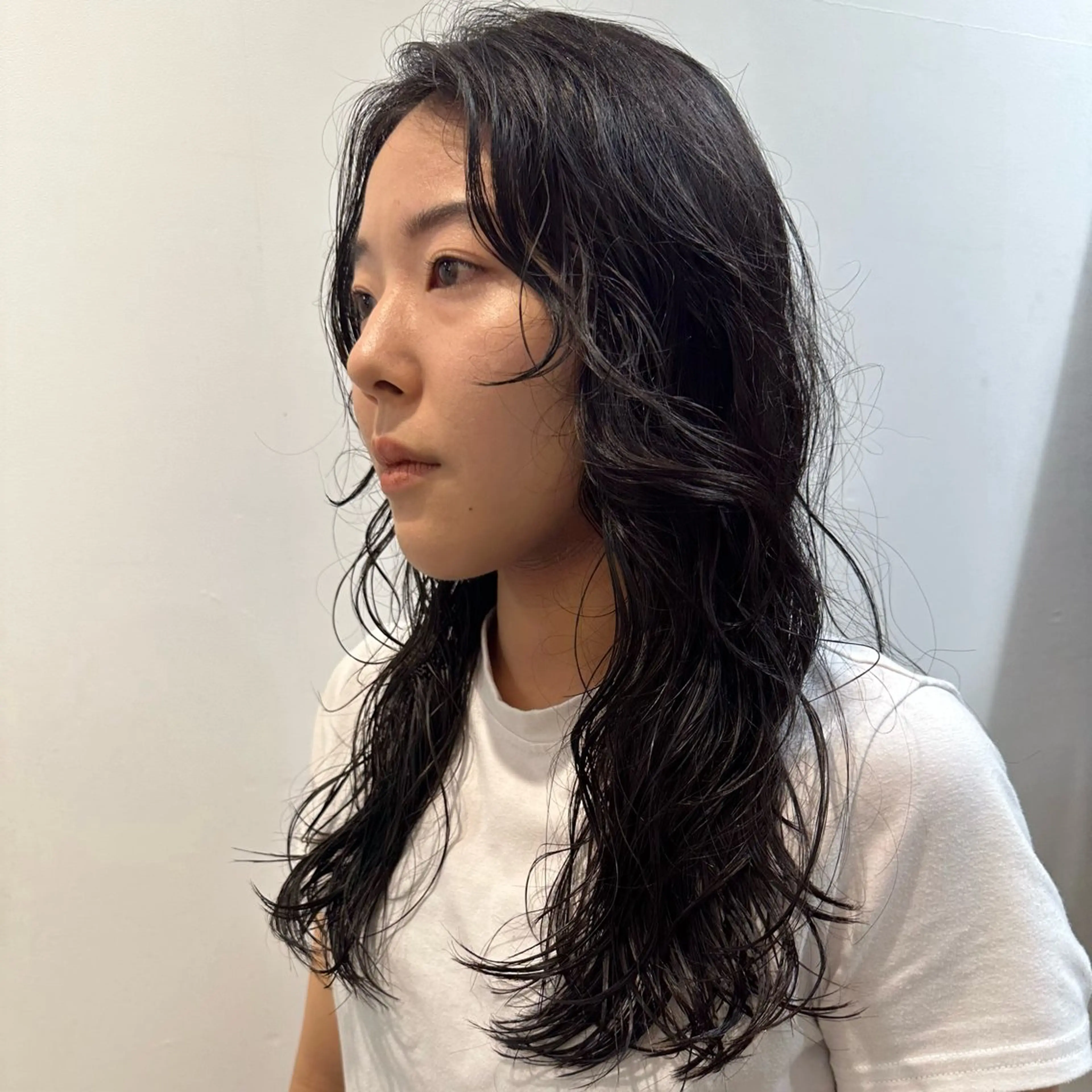 セミロング パーマ 🌀perm 🌀のヘアスタイル