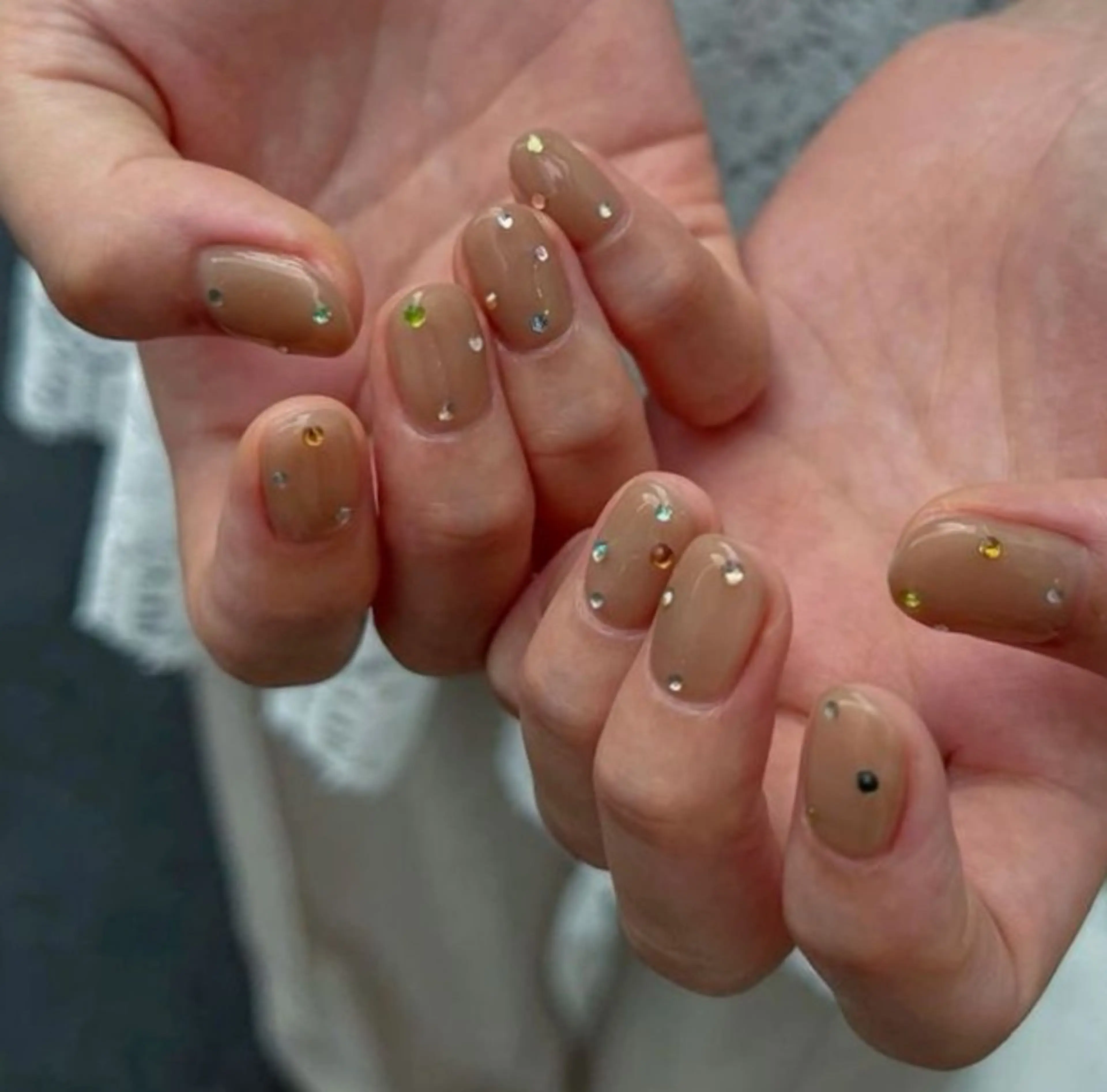 ネイル ストーンネイル ネイルサロン◇モニカ makoのネイルデザイン