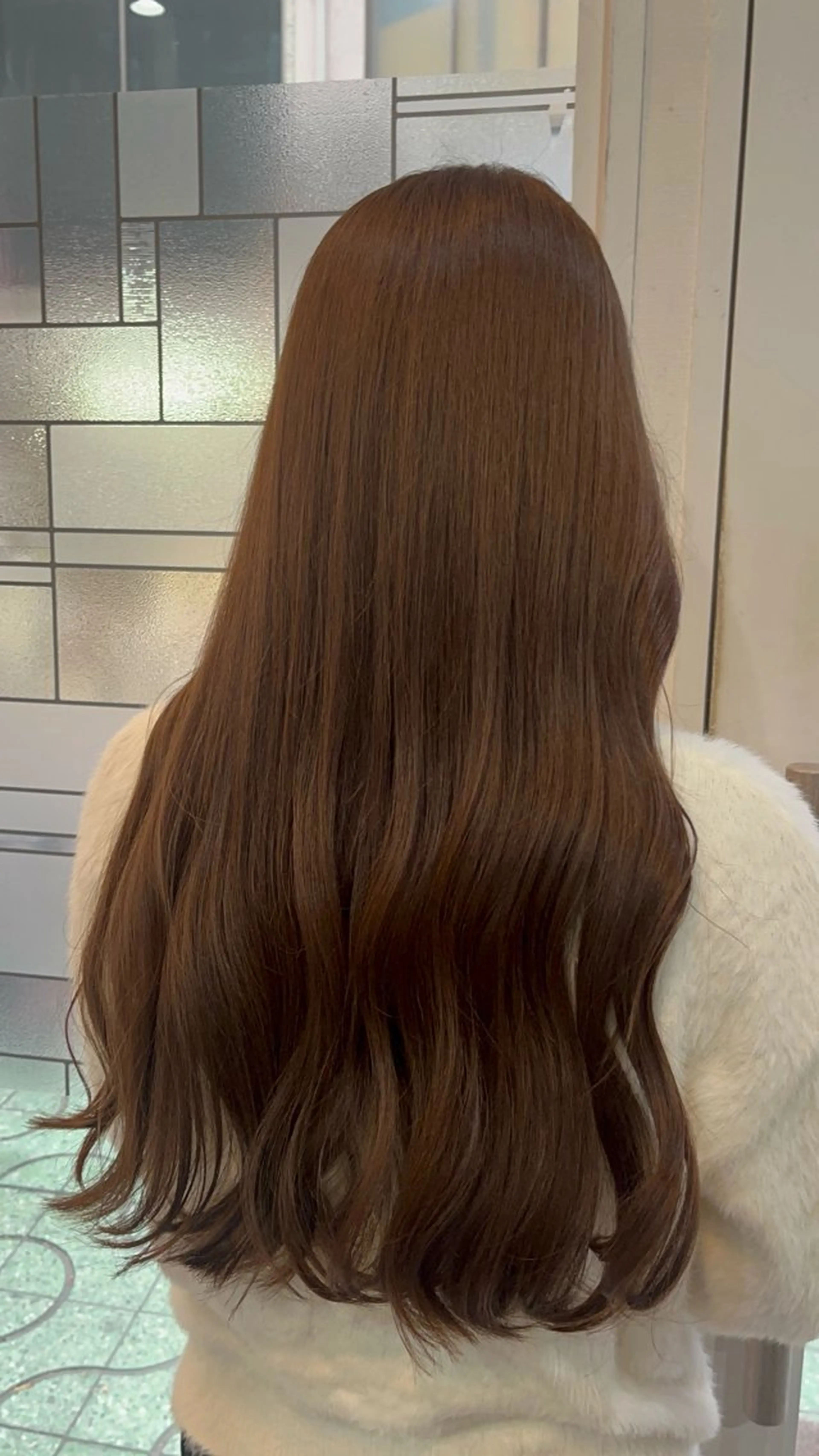 ロング カラー カット ヘアカラー トリートメント 艶髪🥣透明感カラー 🫧前田奈津実のヘアスタイル