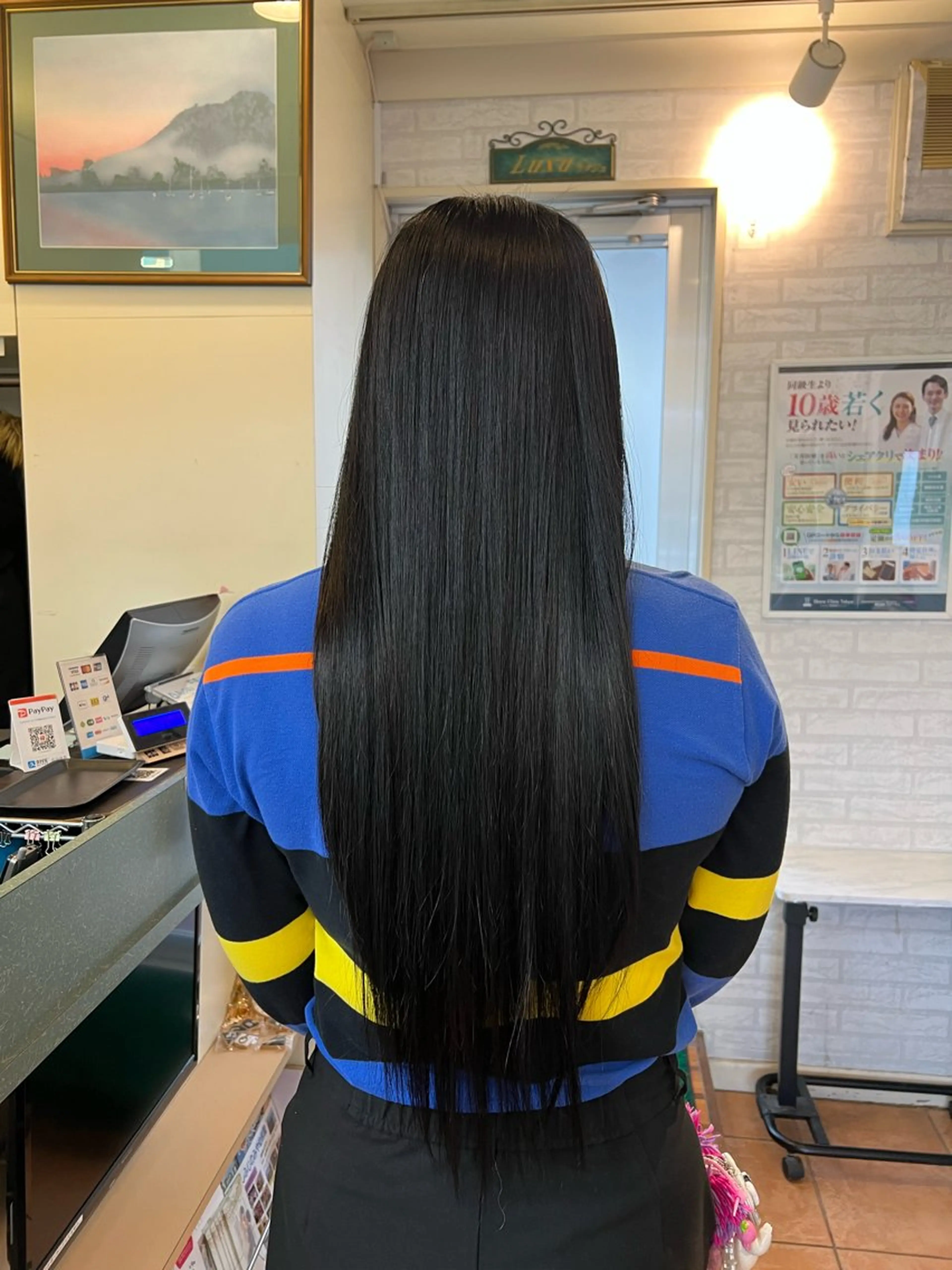 ロング カラー ヘアカラー トップスタイル所属・渡邊晴日/ ヘアカラー/髪質改善のヘアスタイル