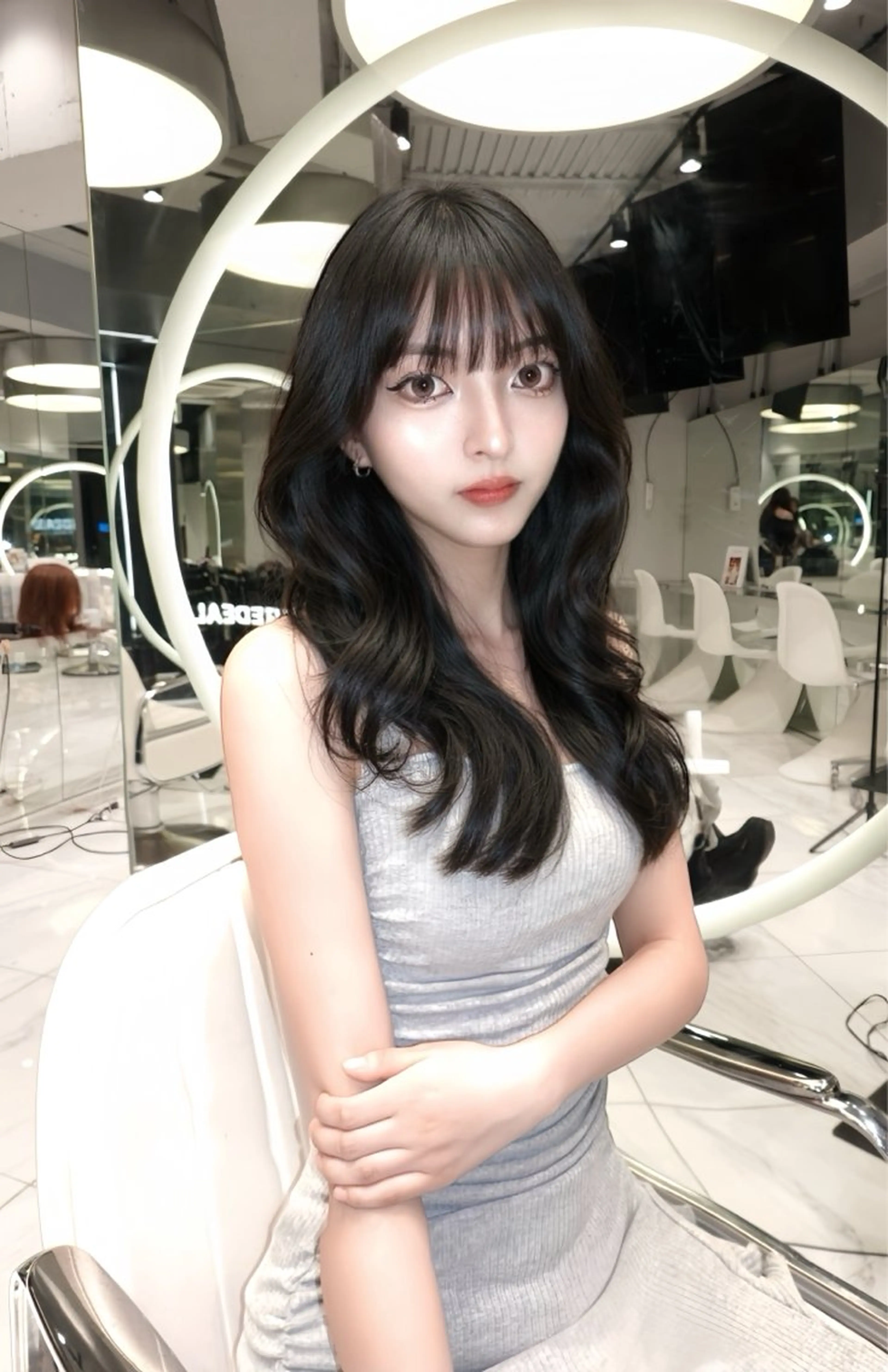 ロング カラー ヘアカラー ヘアセット miuru/網紅ヘア 🇨🇳レイヤーのヘアスタイル