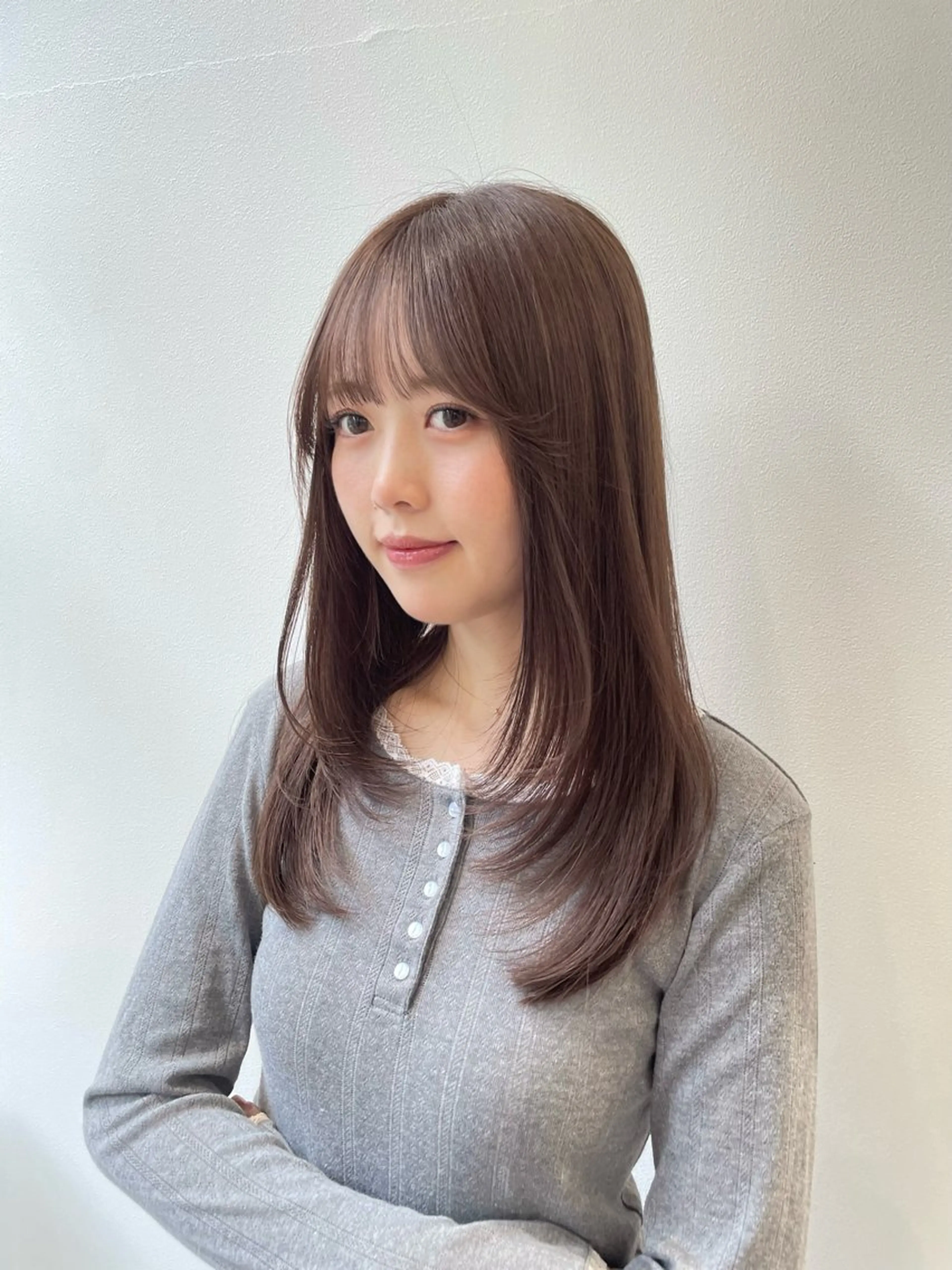 ミディアム カラー レイヤーカット カット ボブ/レイヤー /sora🌙✨️のヘアスタイル