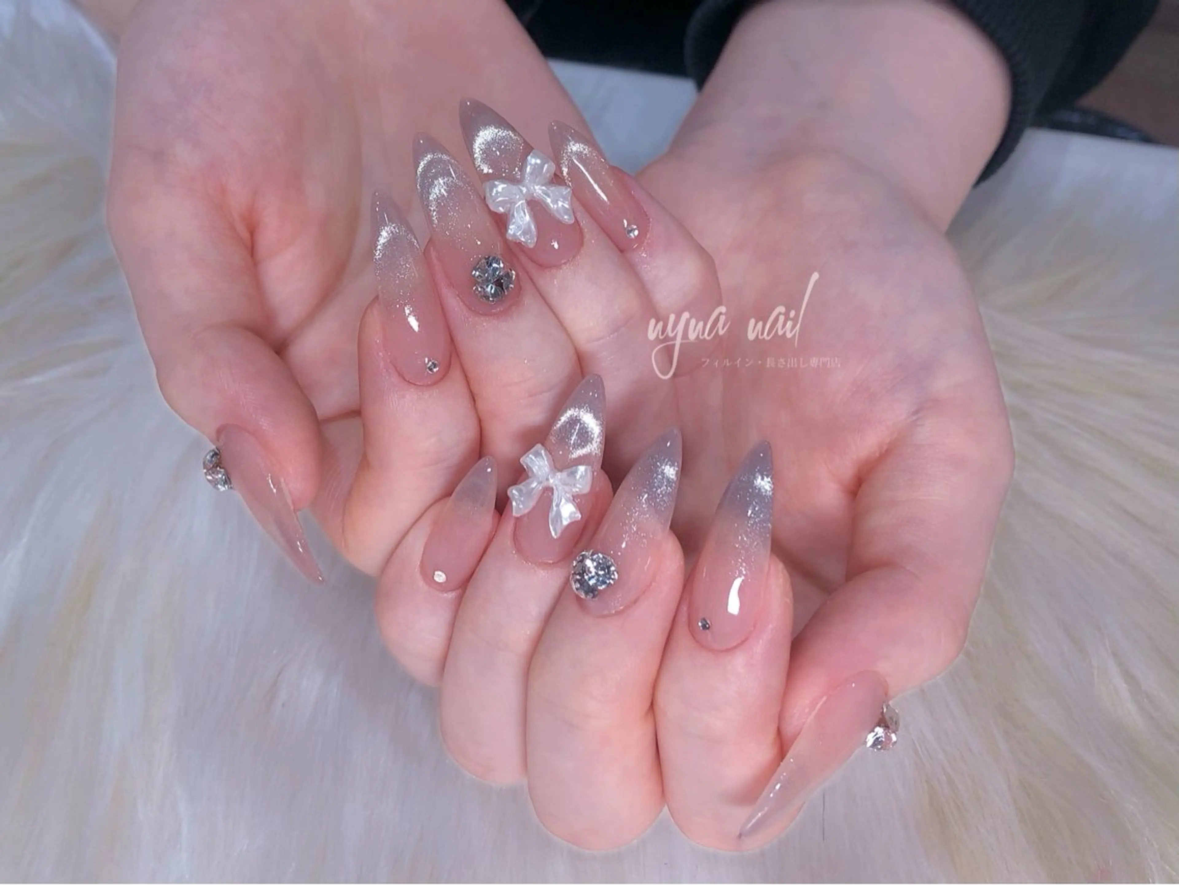 ネイル ハンドネイル 長さ出し専門 nynaのネイルデザイン
