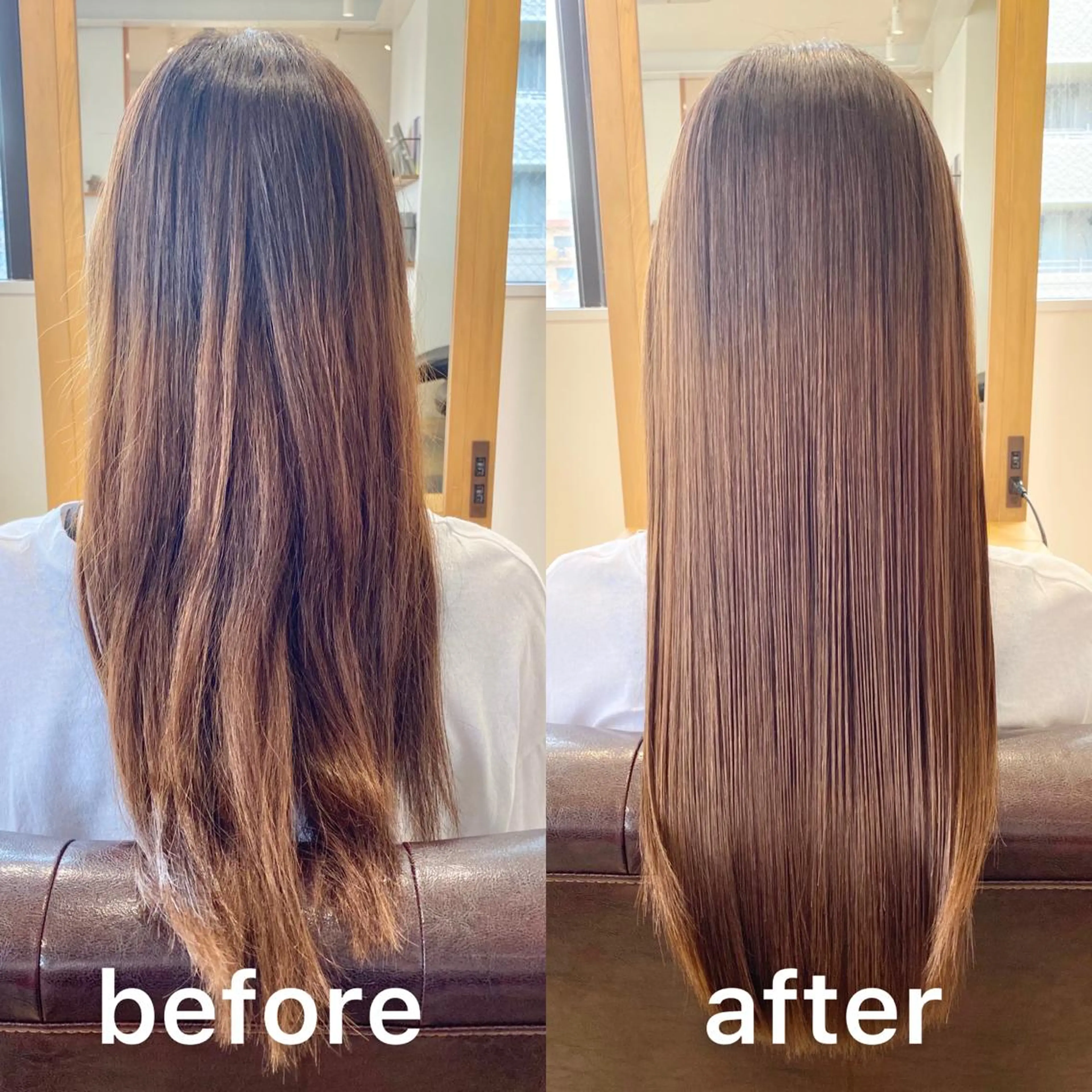 セミロング 髪質改善 縮毛矯正 トリートメント トリートメント KIZU 髪質改善 オカルト怪談のヘアスタイル