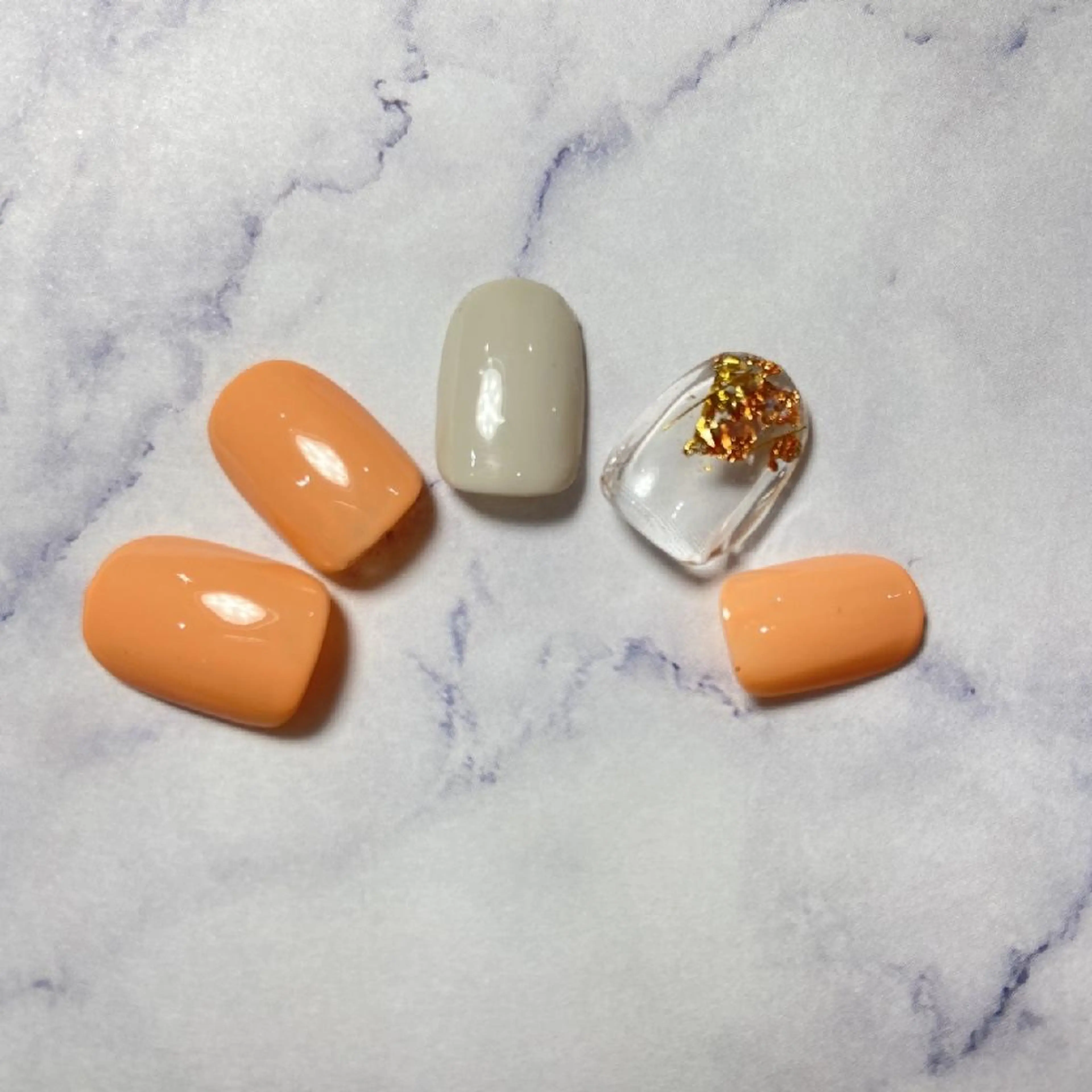 ネイル アートネイル ワンカラーネイル ハンドネイル Nail&eye Belire 新宿のネイルデザイン