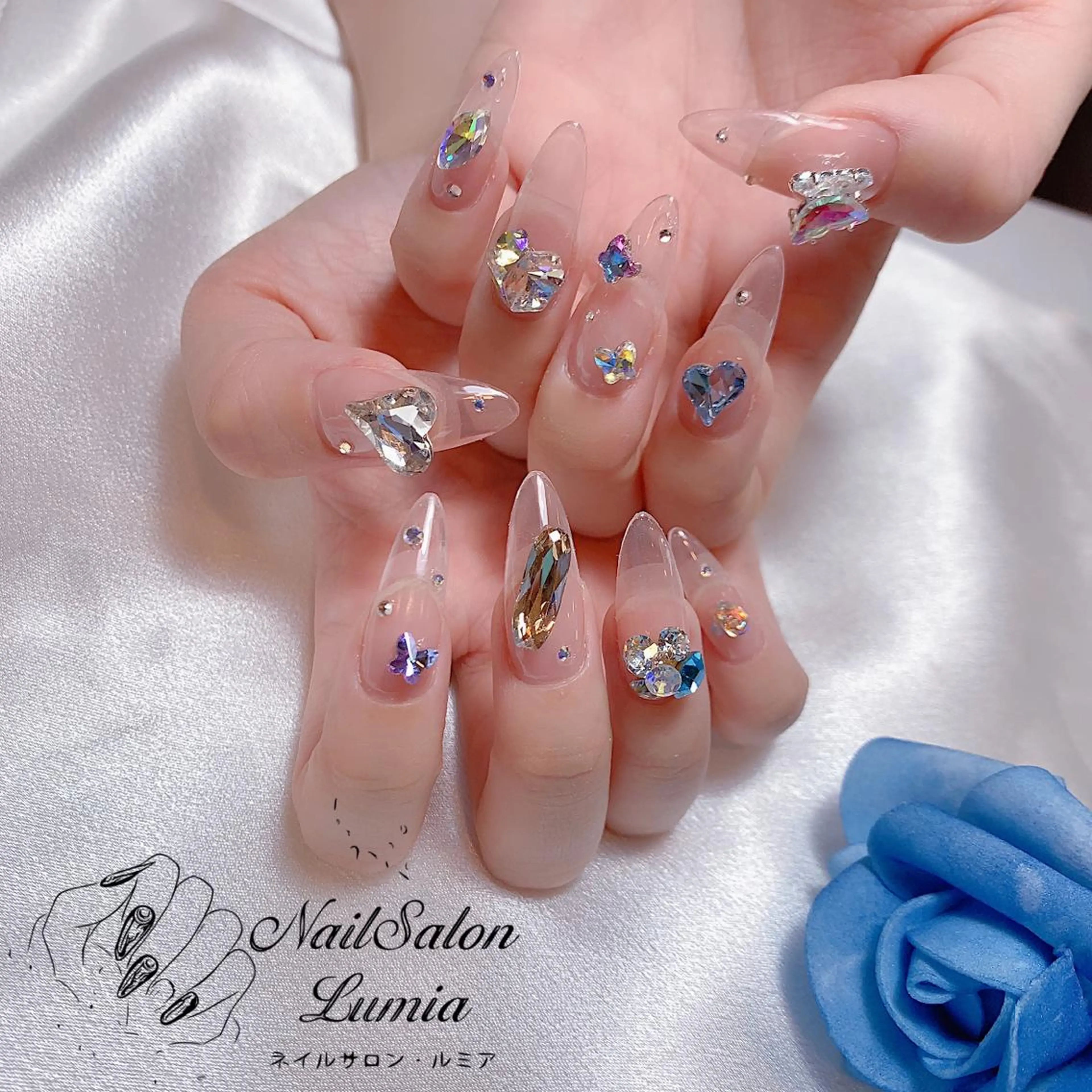 ネイル ハンドネイル ネイルサロン ルミア Lumia 店長のネイルデザイン