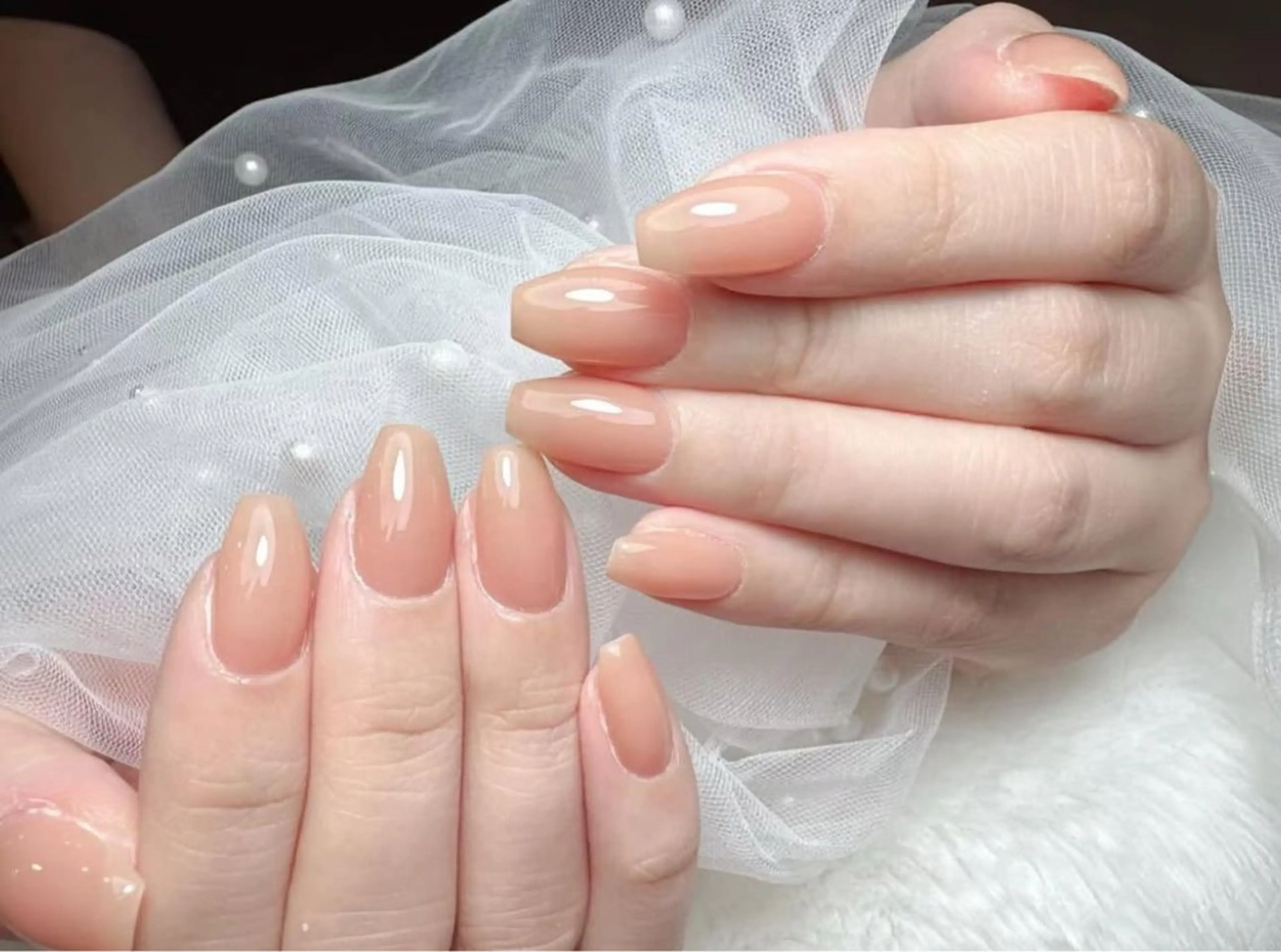 ネイル アートネイル フラワーネイル フレンチネイル ジェルネイル グラデーション ハンドネイル Ryunail所属・Ryu Nail NekoChanのネイルデザイン