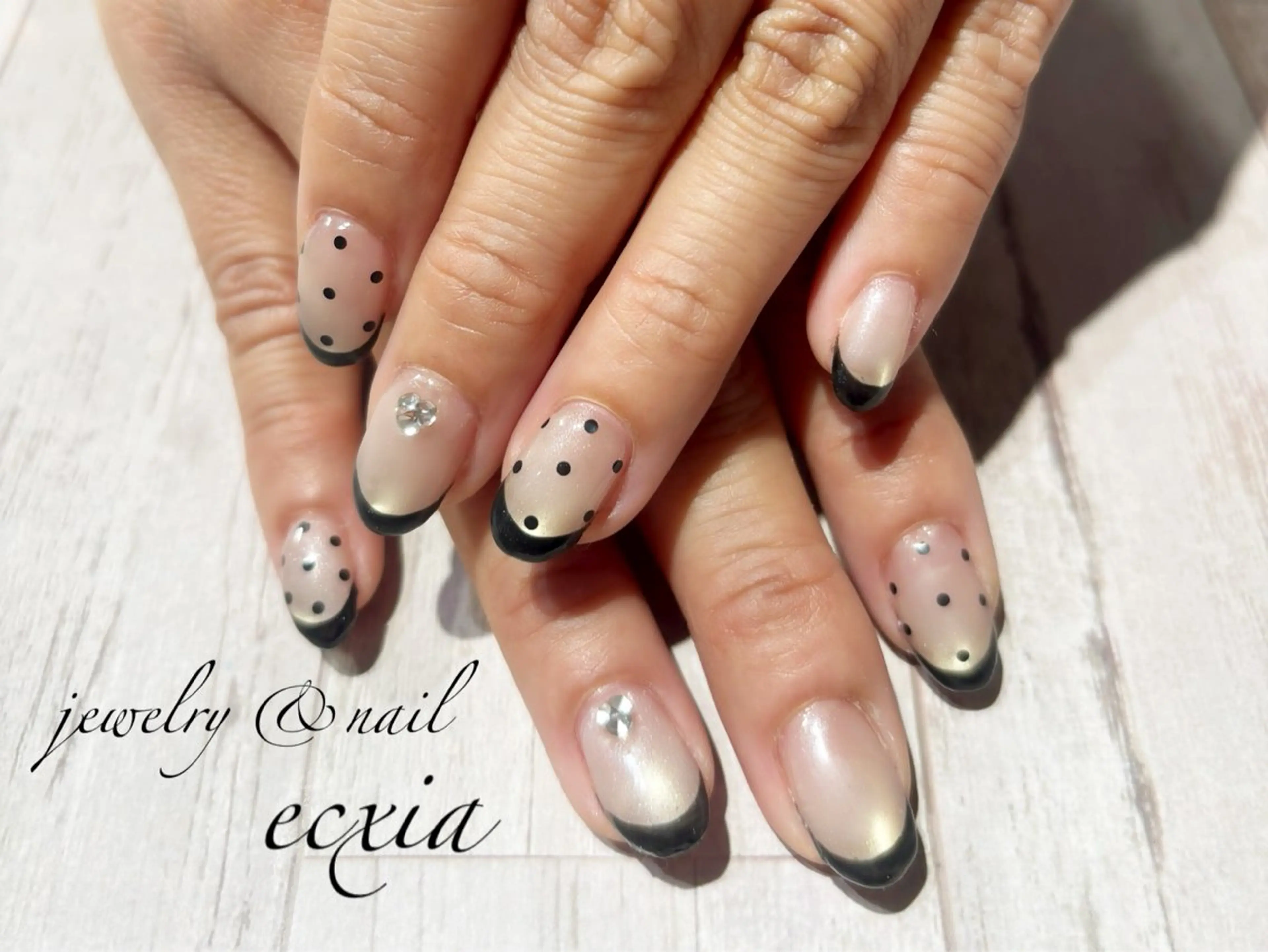 ネイル ショートネイル ecxia nail yoshiのネイルデザイン