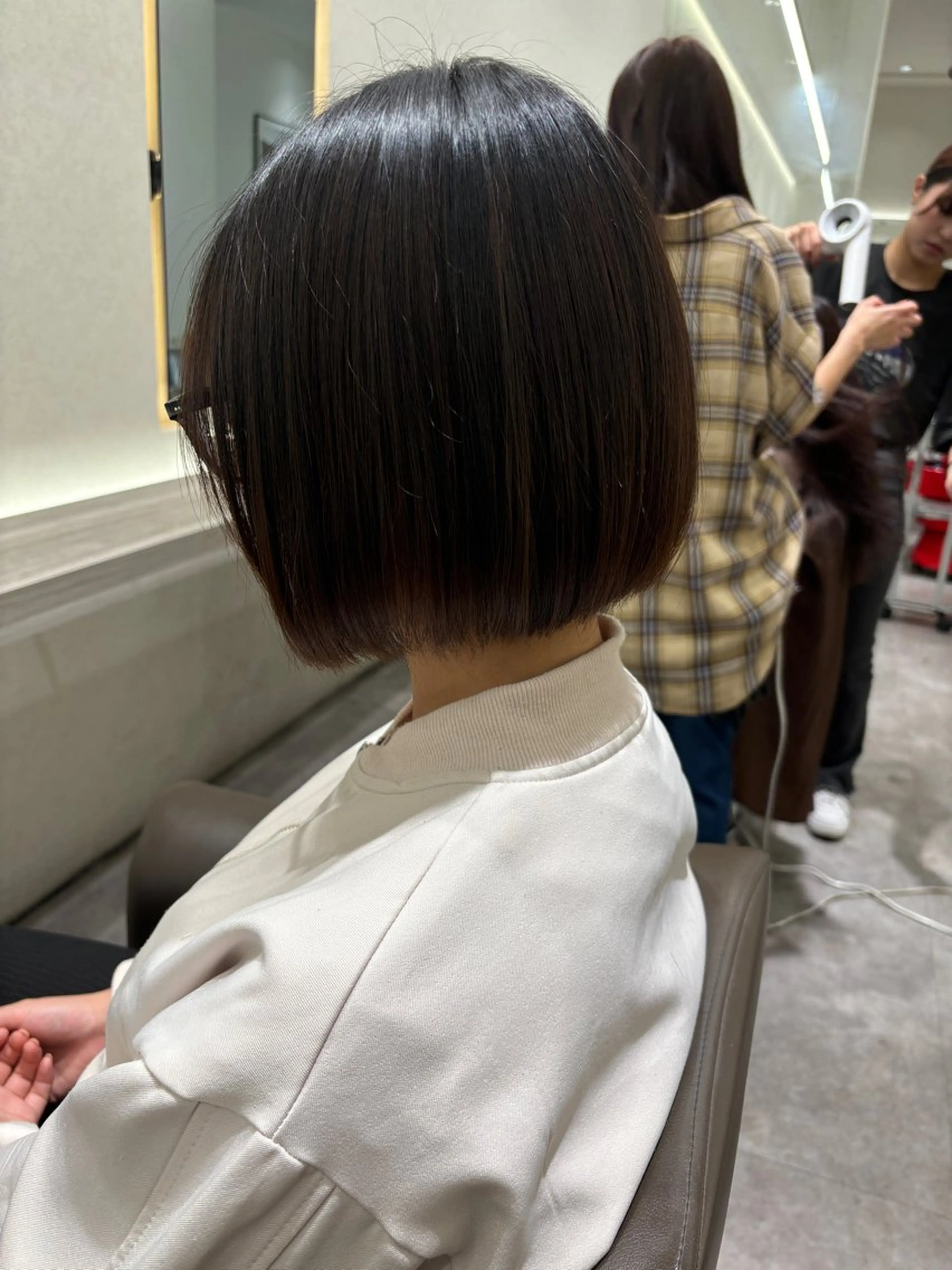 ショート カット 縮毛矯正 鈴木 颯のヘアスタイル