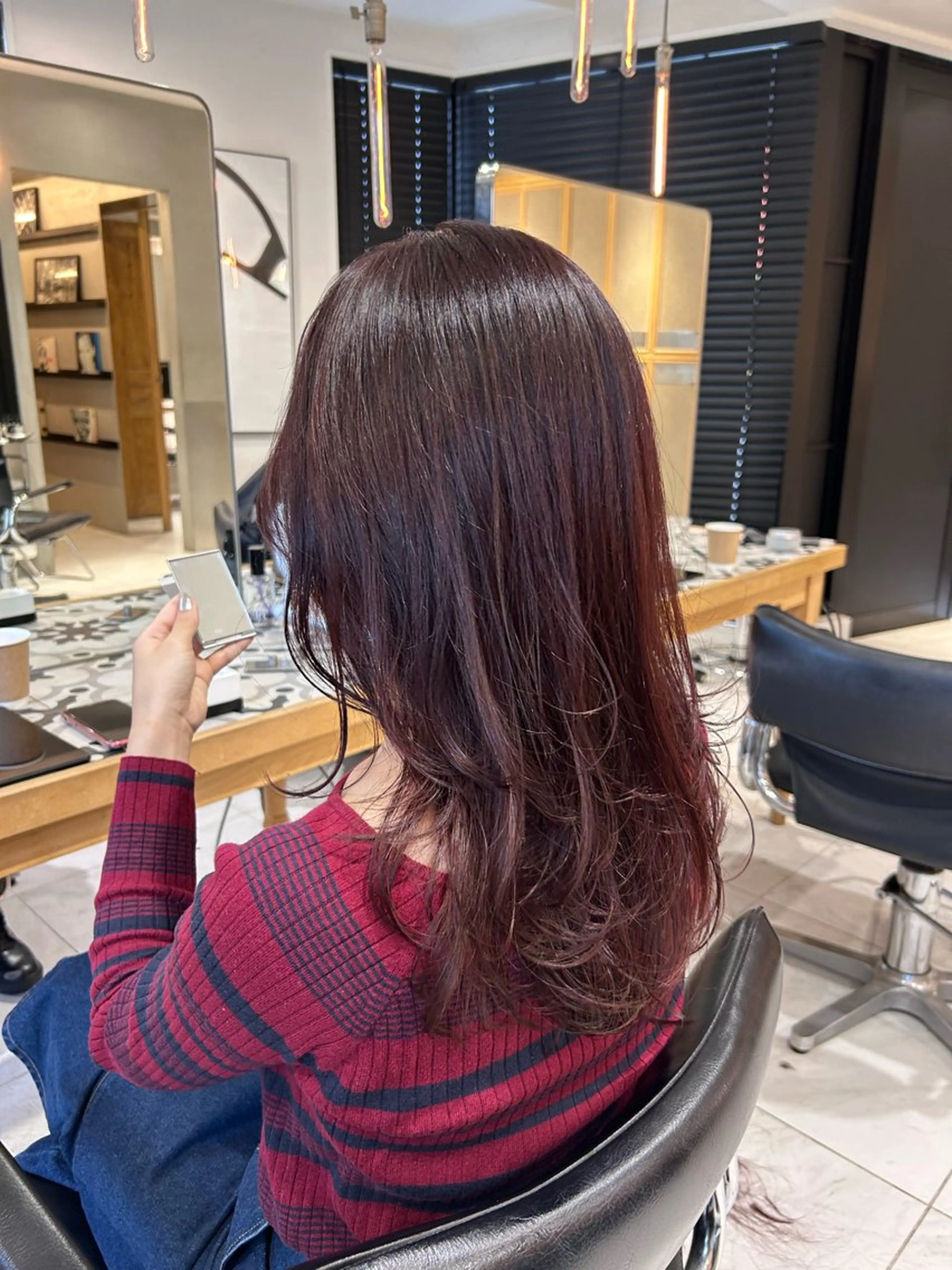カラー ブリーチ ブリーチなしカラー ヘアカラー トリートメント ヘッドスパ ヘアセット miko🪽地毛風/ ハイトーン/レイヤーのヘアスタイル