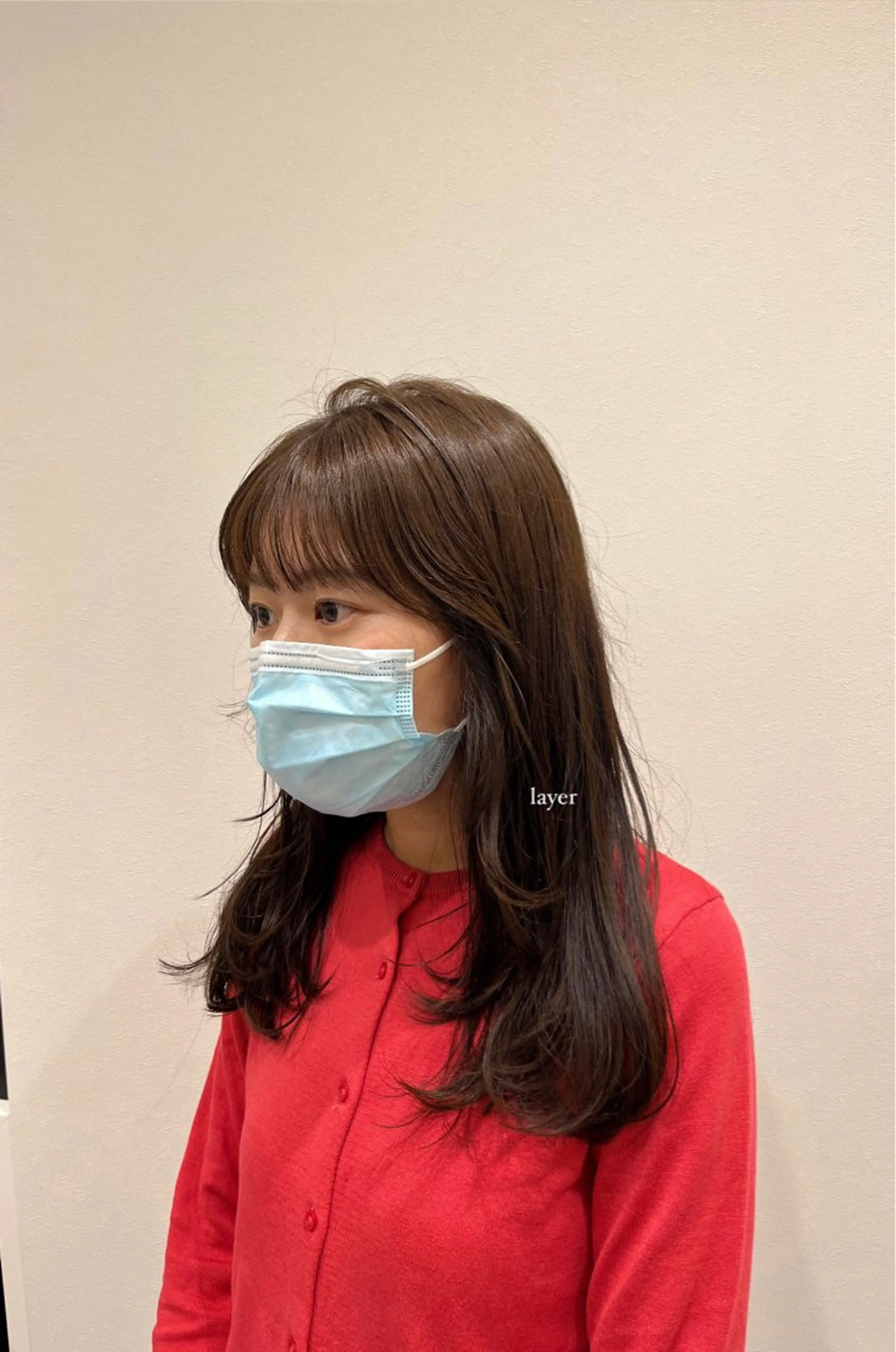 ロング 大野 桃果のヘアスタイル