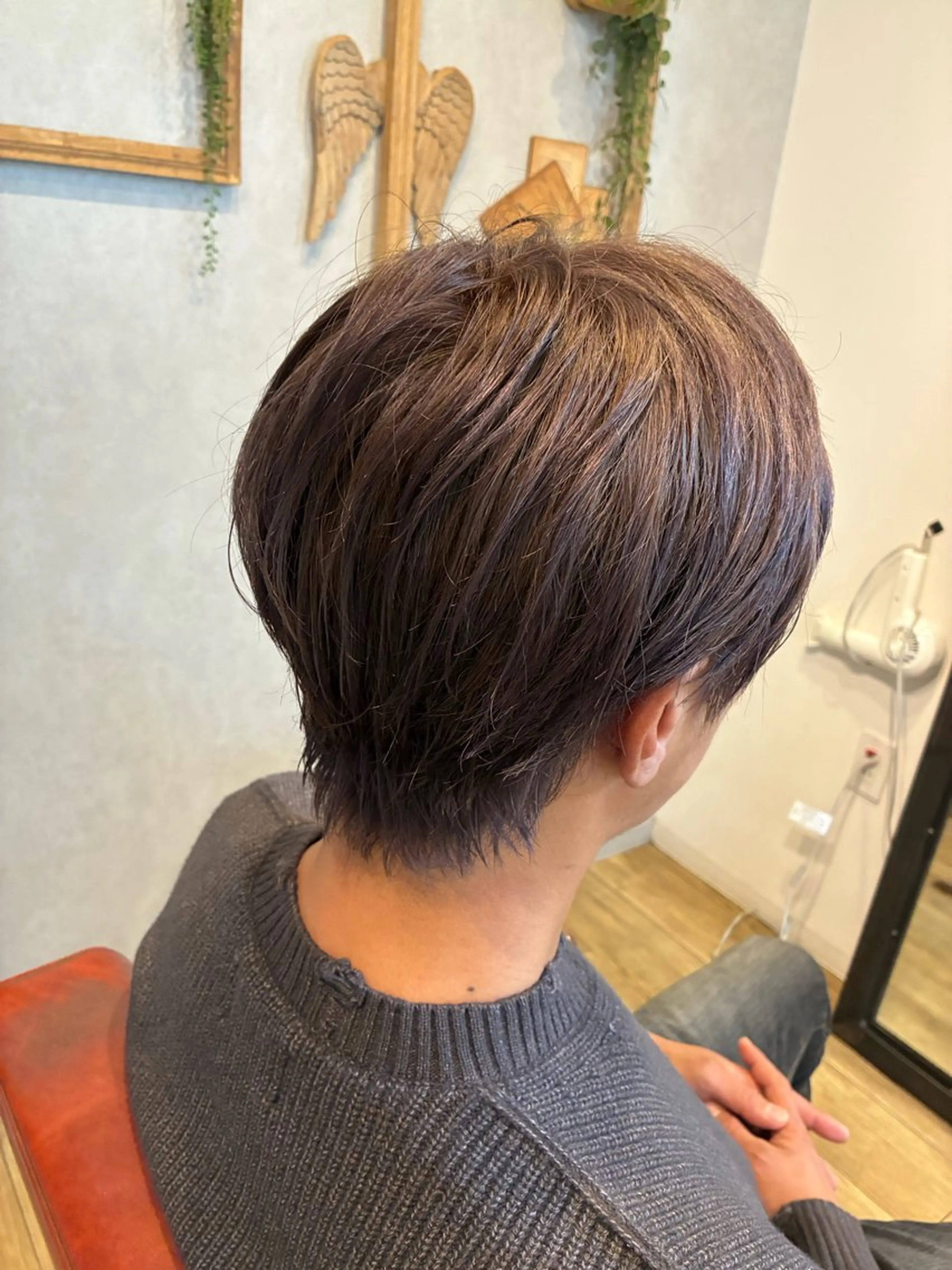 カラー メンズ 清水 美香のヘアスタイル