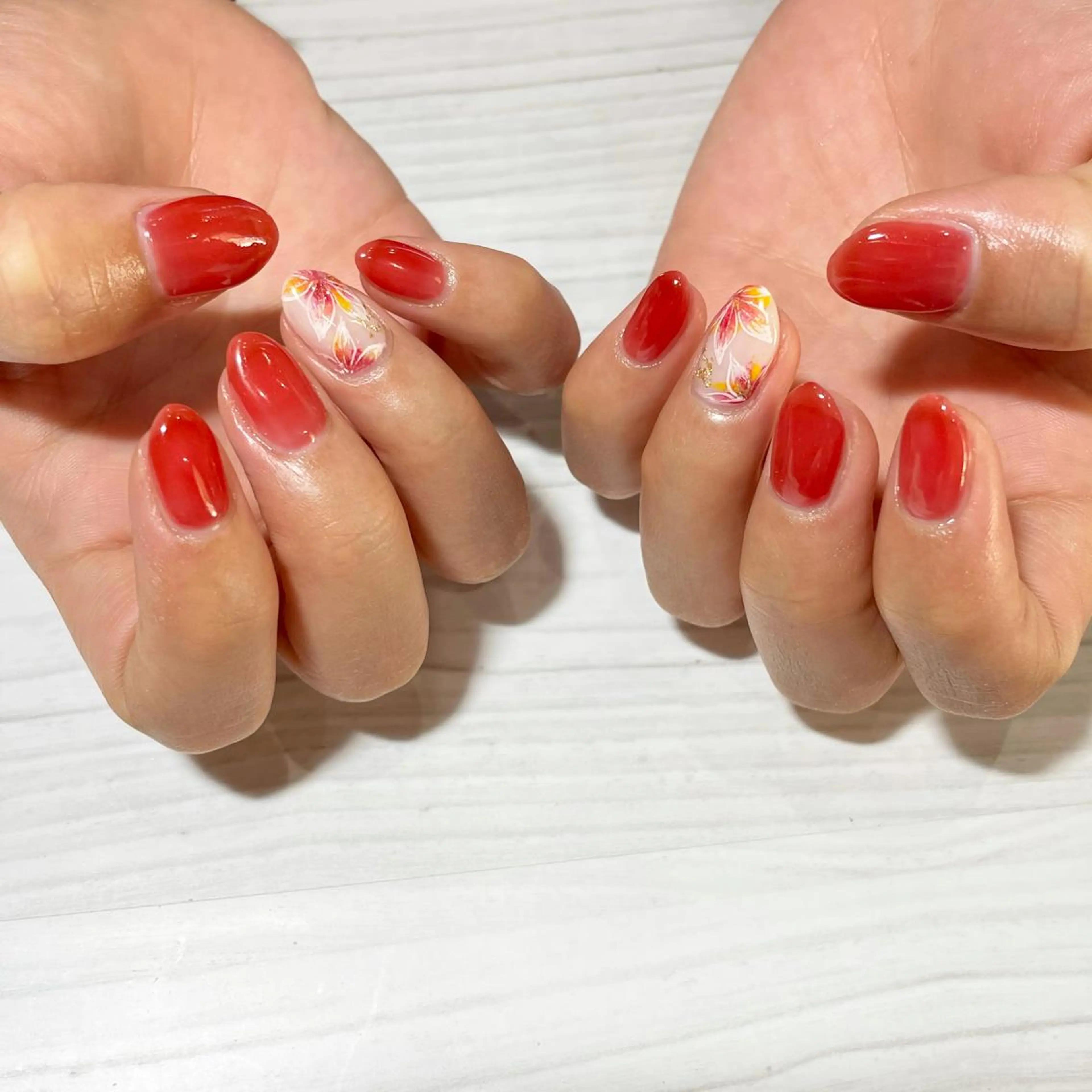 ネイル Allure小山店 後藤文香のネイルデザイン